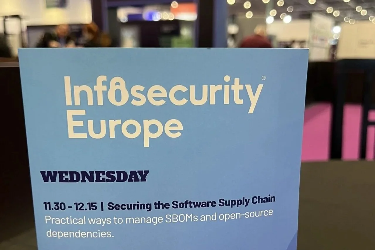 Software Supply Chain Security, Infosecurity Europe 