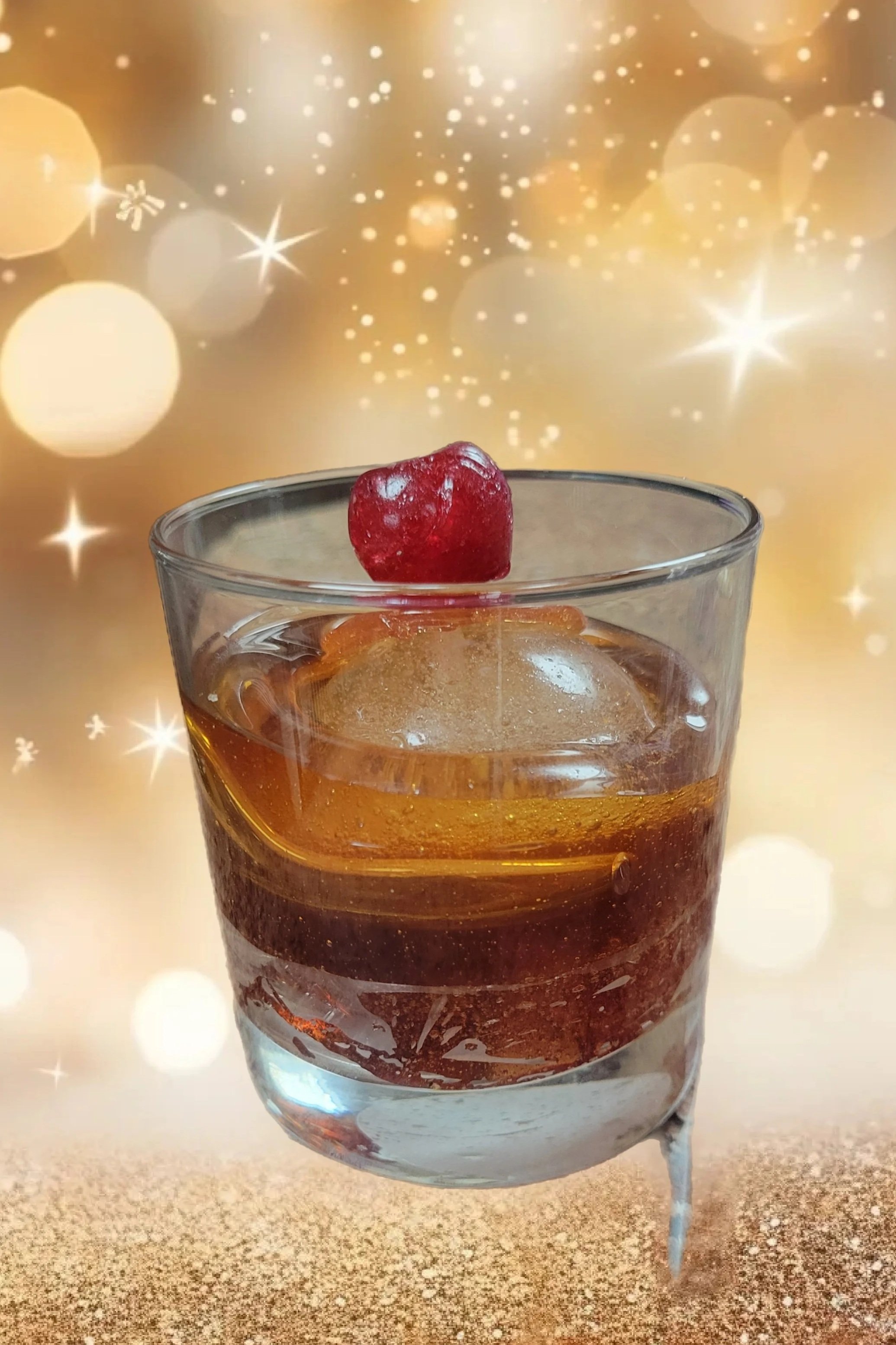 Old Fashioned Cocktail Candle