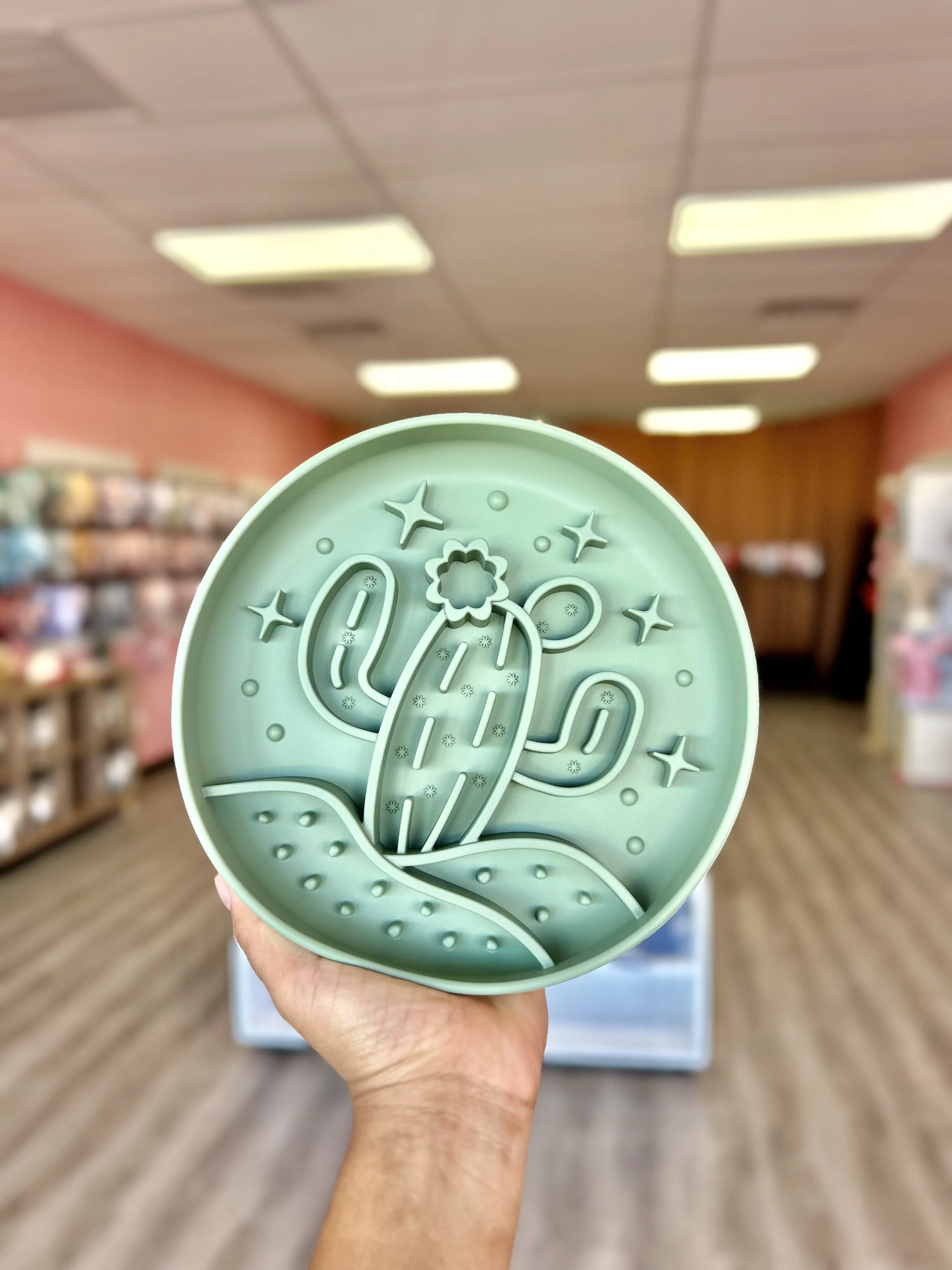 cactus lick mats/slow feeders