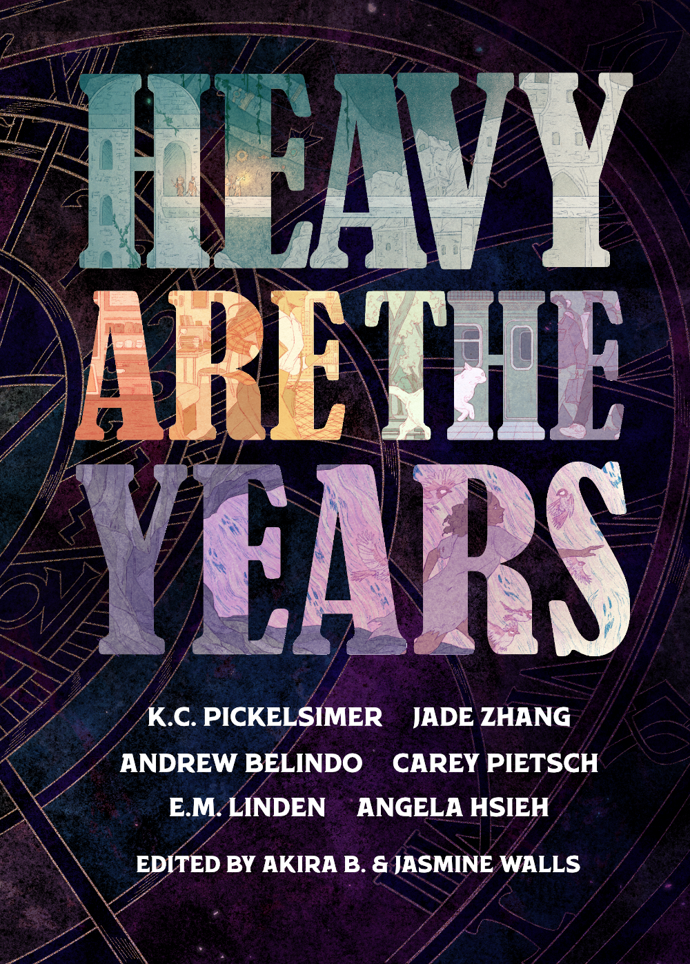 the front cover for Heavy Are The Years
