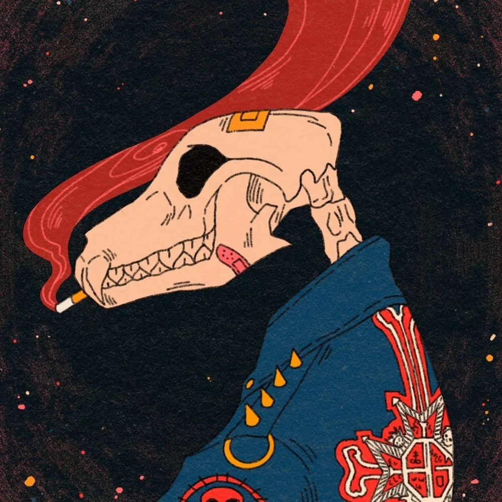 illustrated icon for Riotbones