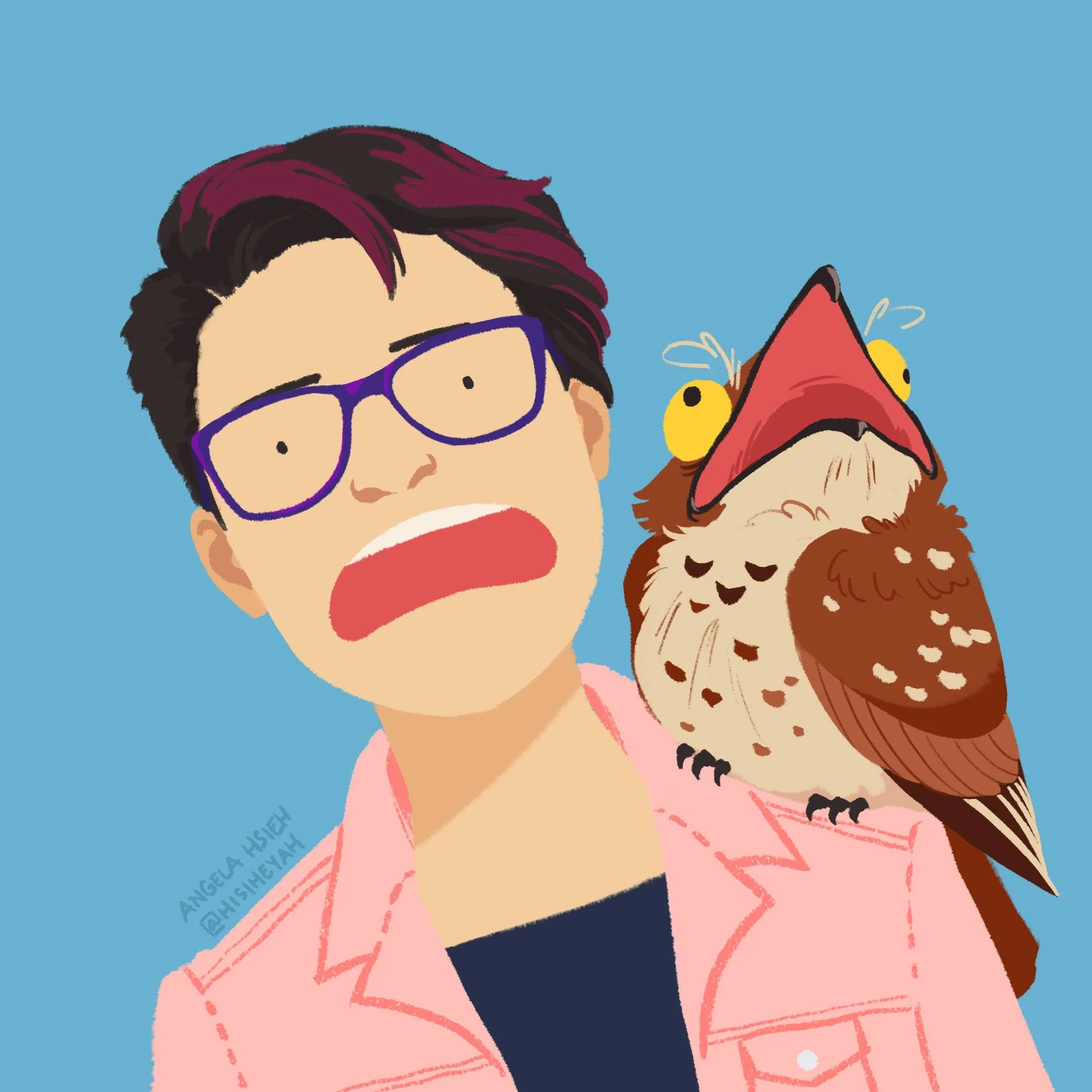 illustrated icon for Angela Hsieh