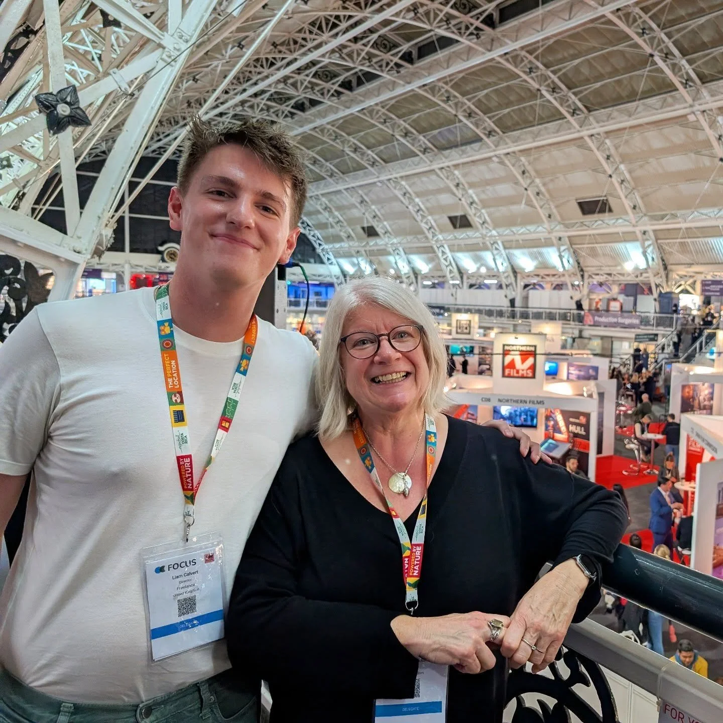 I had an amazing time at @focus.londonshow on Monday! It&rsquo;s always brilliant to connect with fellow filmmakers and industry professionals, particularly @smbeckett director of @cityeye_media for the launch of the Hampshire and Solent Film Office!