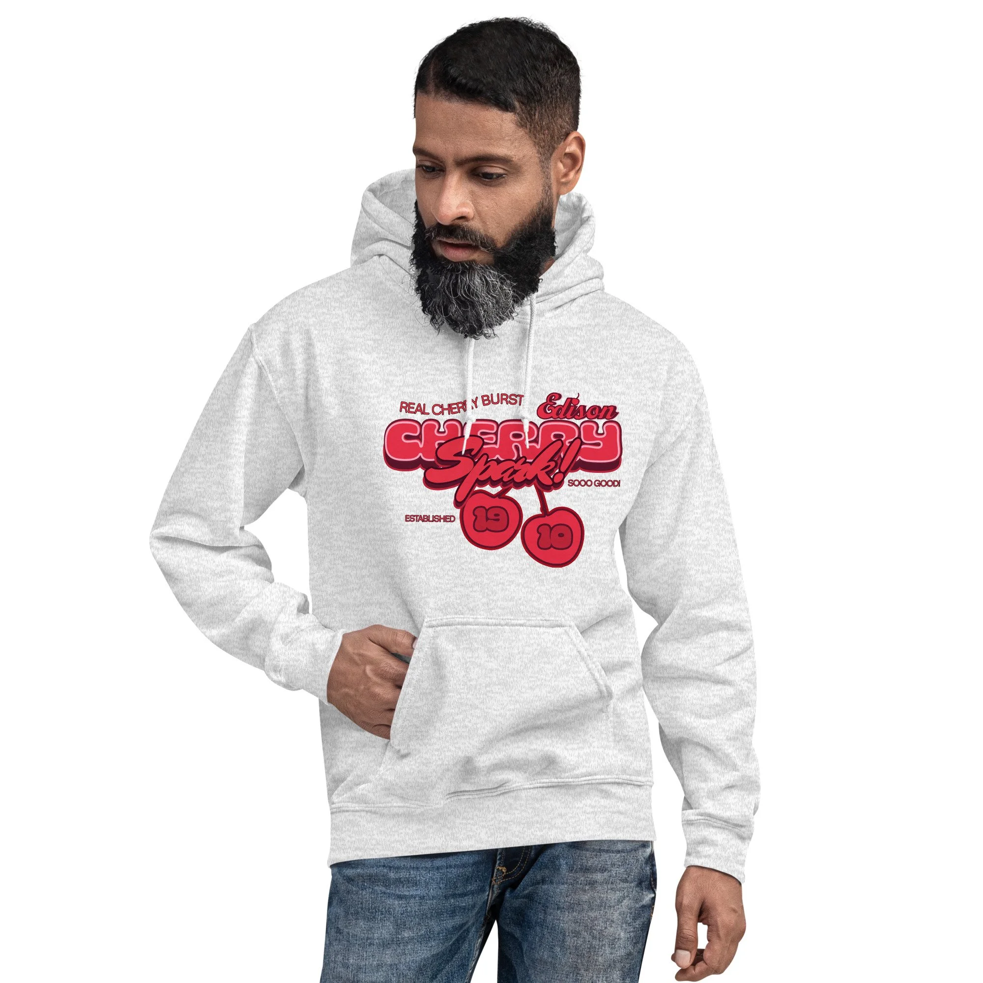 Cherry Spark Edison Soda Co. Unisex Hoodie