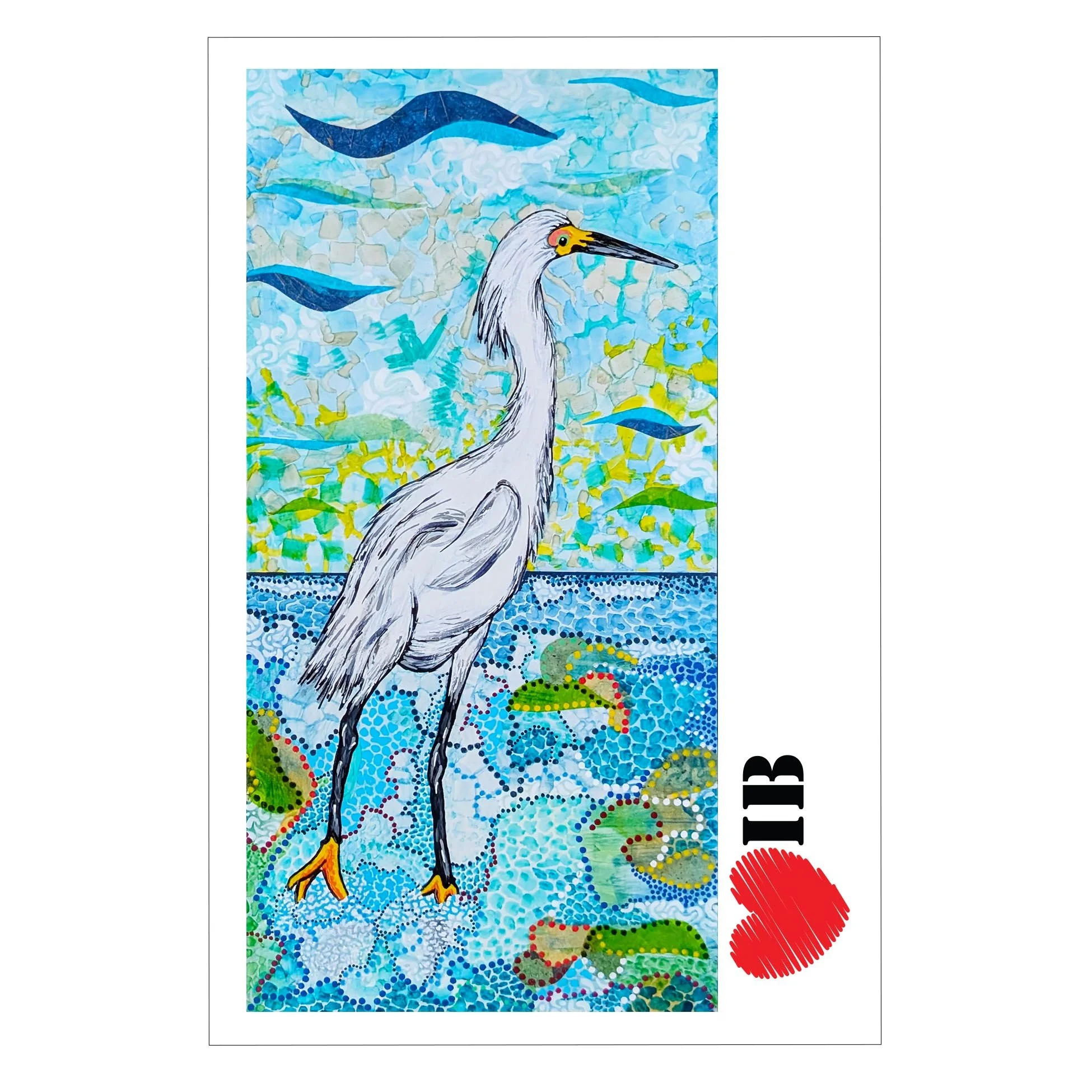 loneliest egret postcard front ss.jpg