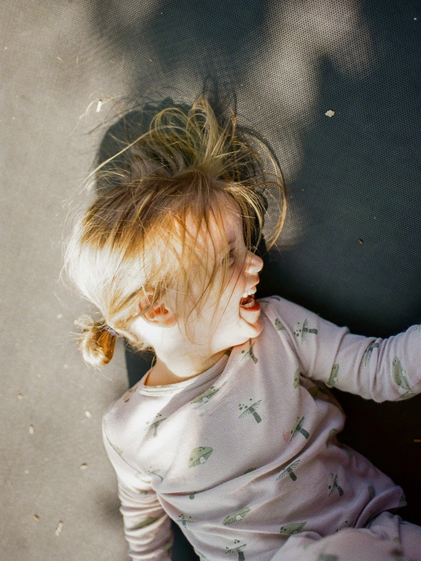 Same day, same trampoline, two perspectives on 35mm film. From a personal project titled: "Go Outside" 🐞

#gowherethelightis #createanyway #homeiswheretheheartis #sacramentophotographer #norcalphotographer #theartofmotherhood #feelslikefam