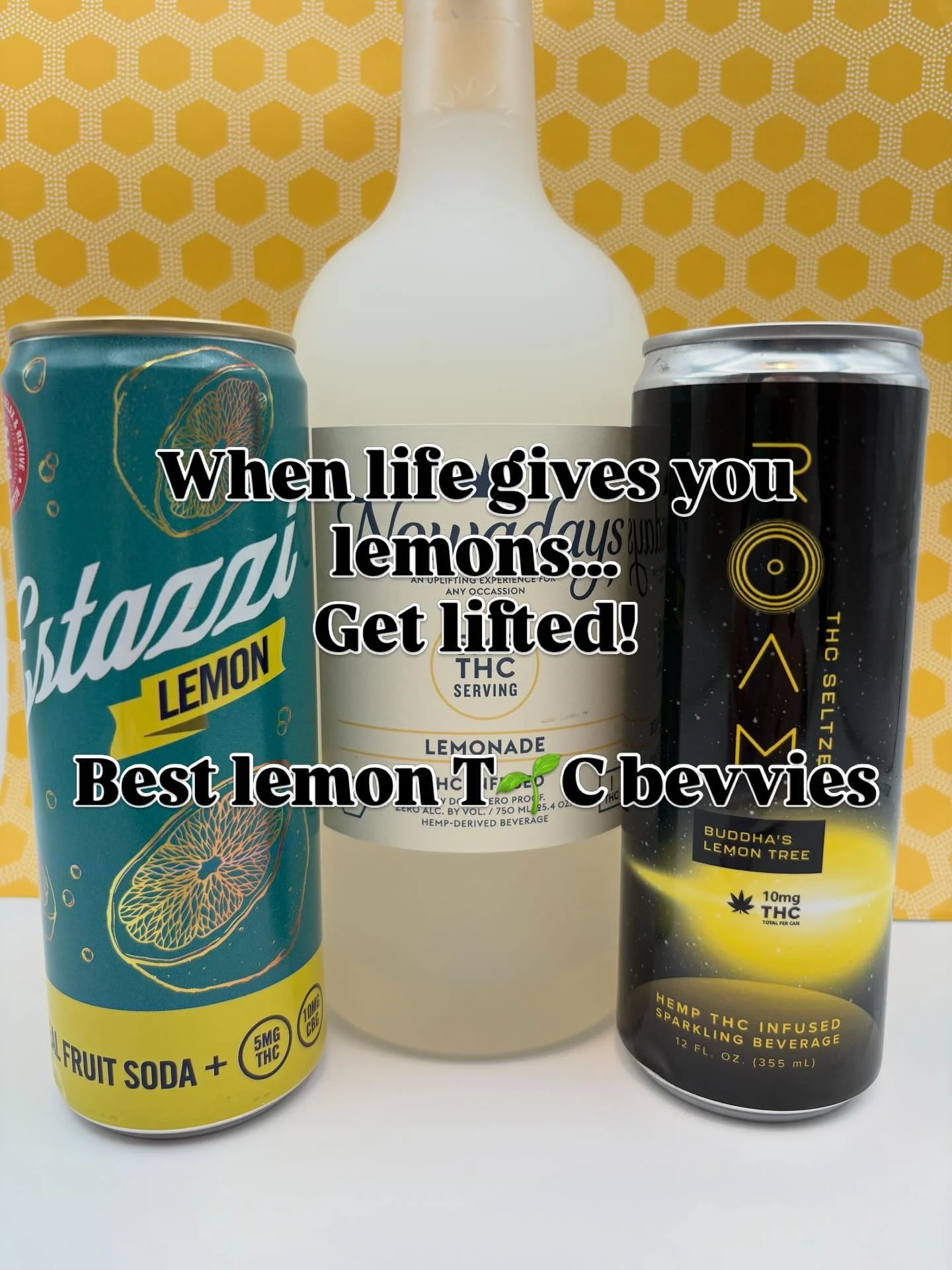 When life gives you lemons&hellip; spike them (the chill way) 🍋✨
T🌱C-infused, perfectly tart, and ready for every patio moment spring throws your way. Enjoy the uplift because spring has sprung and summer is coming! 

Fave lemon