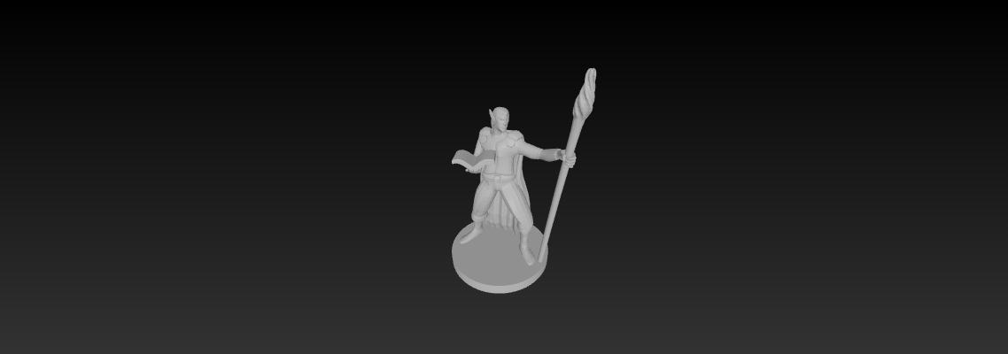 ImageToStl.com_Elf Wizard. Fireball Staffblend.png