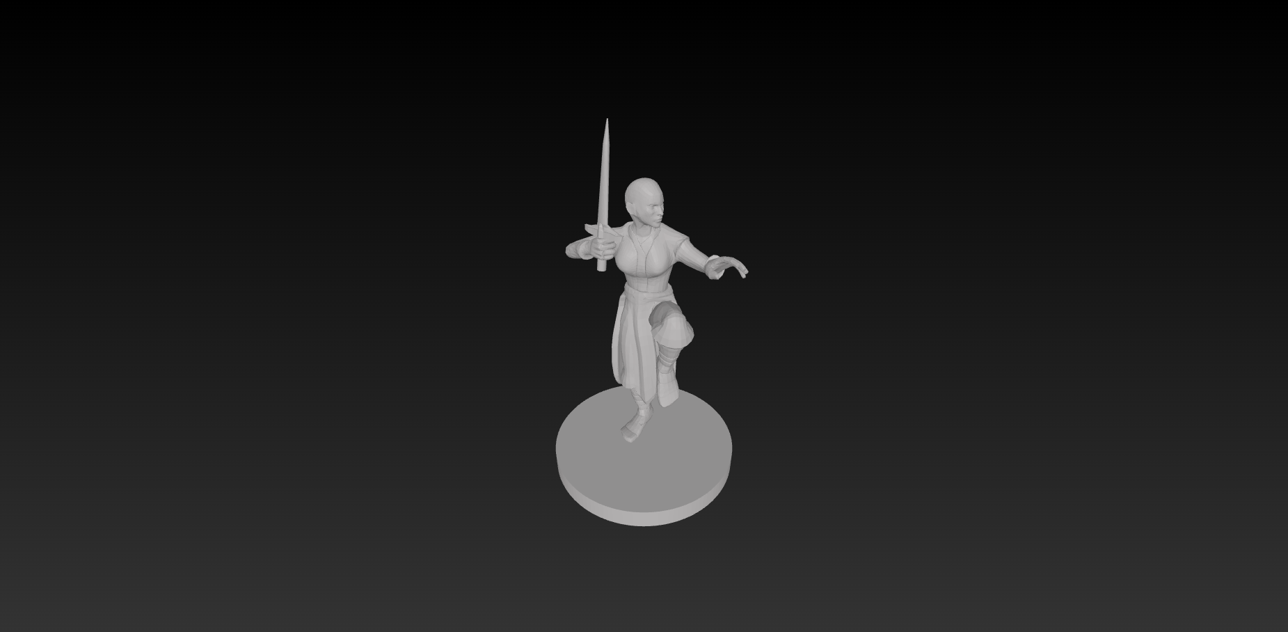 ImageToStl.com_Human Female Monk Bald Short Sword.png