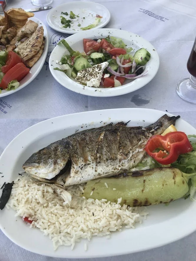 Sea Bream in Santorini