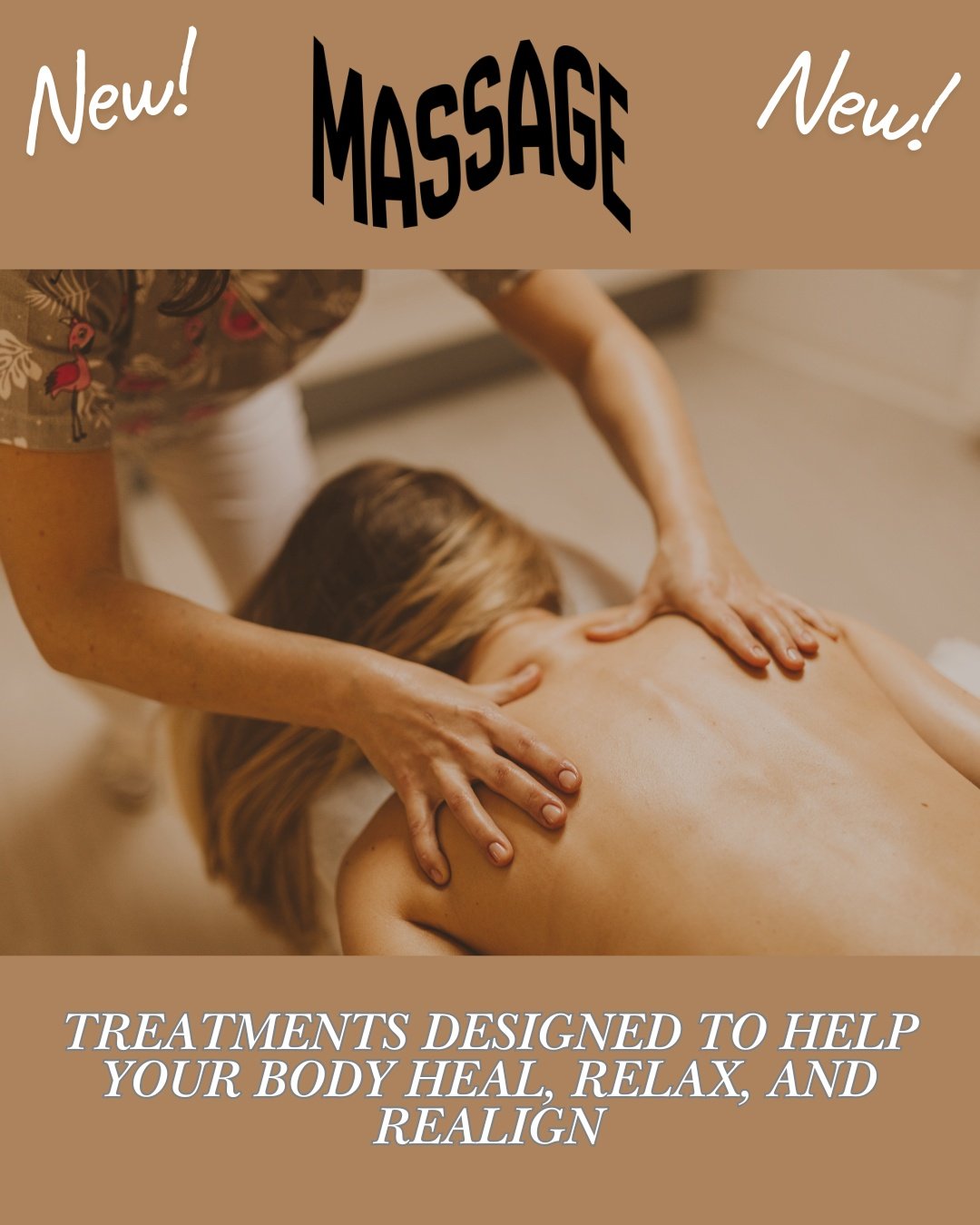 New to Centered Wellness! You talked and we listened. Unwind with a relaxing massage today!

#Centered #CenteredWellness #massage #massagetherapy #treatyoself #relaxyoself