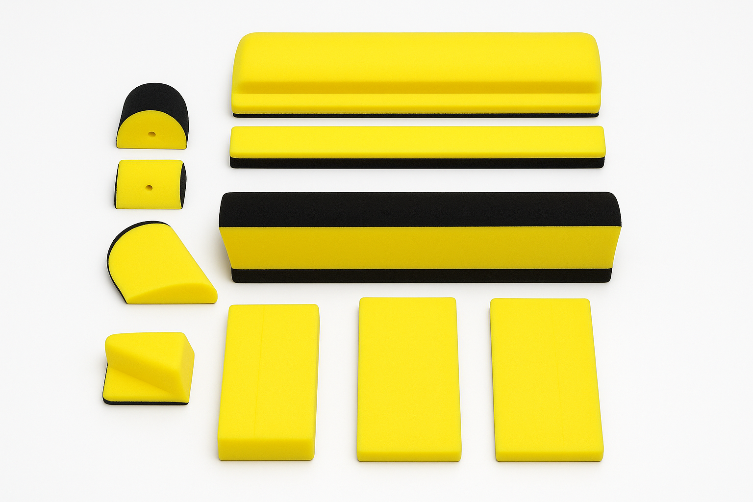 7 Piece Velcro Sanding Block Kit
