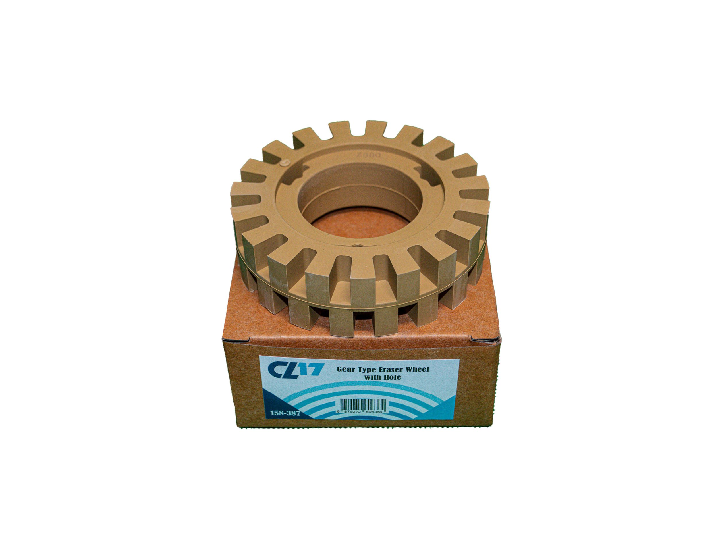 Gear Eraser Wheel w/ Hole