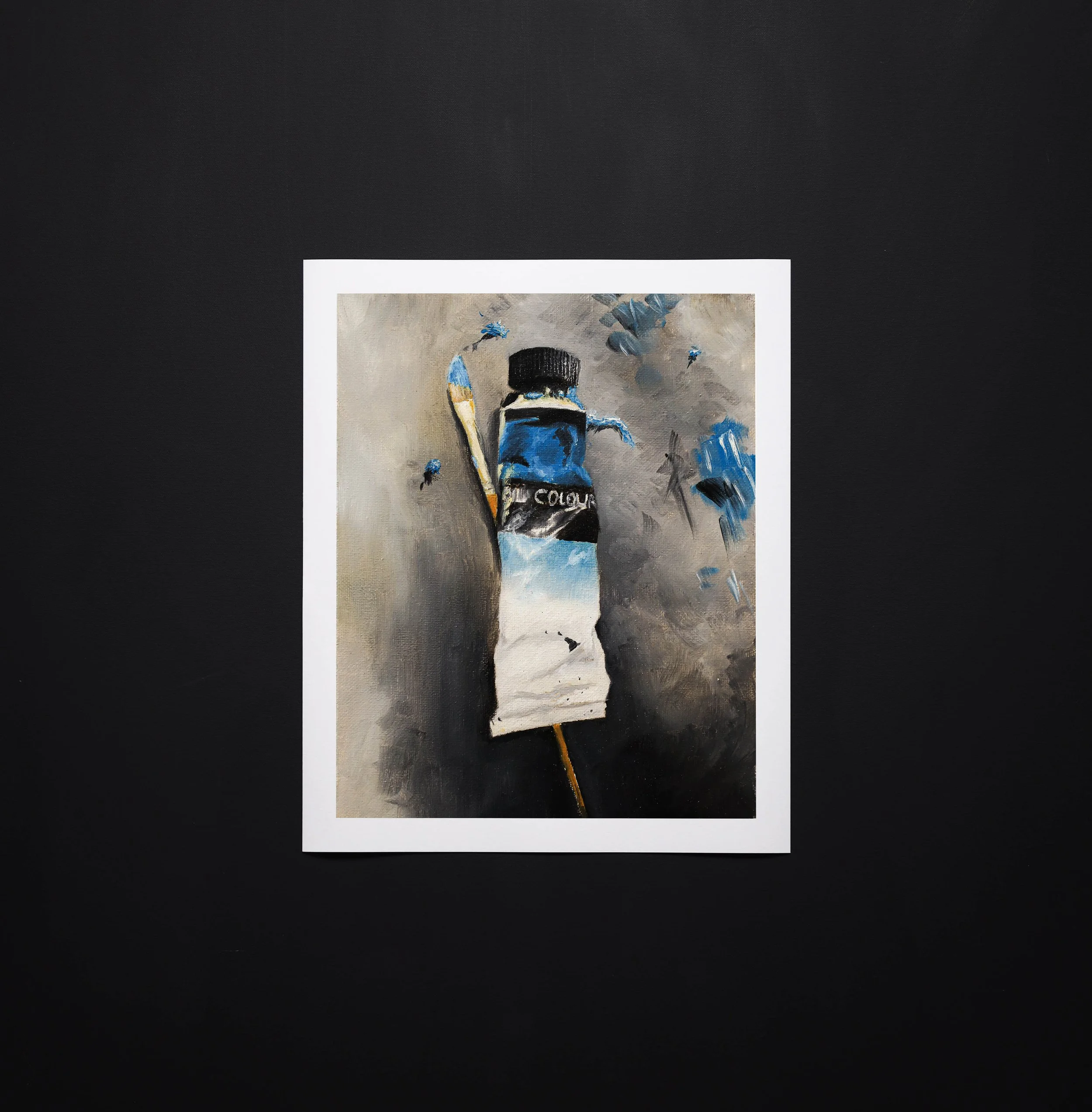 Print of the original “Oil Tube” Painting