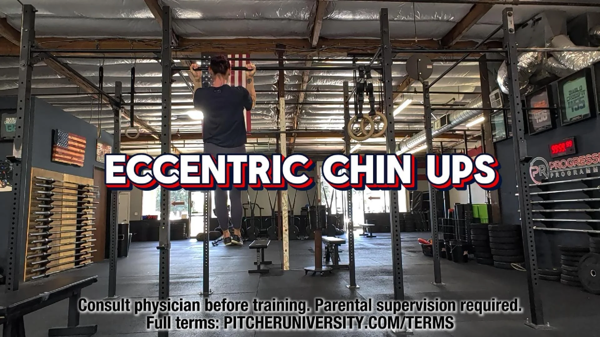 Eccentric Chin Ups