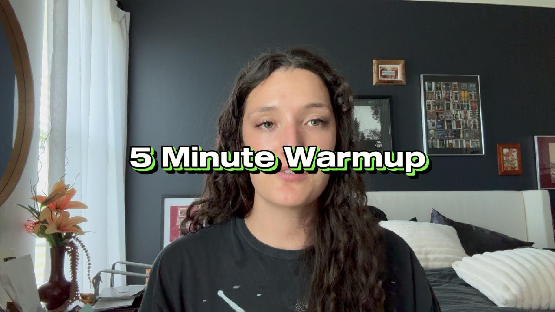 5 Minute Warmup Drill