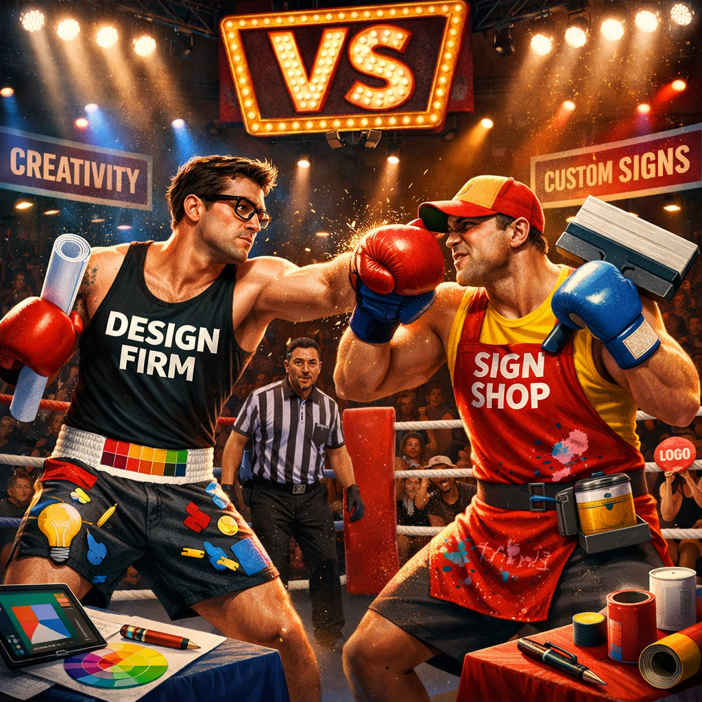 Design Firm or Sign Shop?