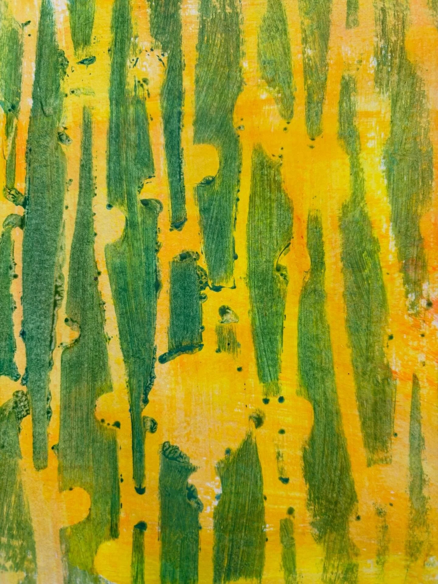 Day 30 of the #dothe100dayproject2026 

Excited to try out a new stencil for texture!

#artisthebest 
#happyplace