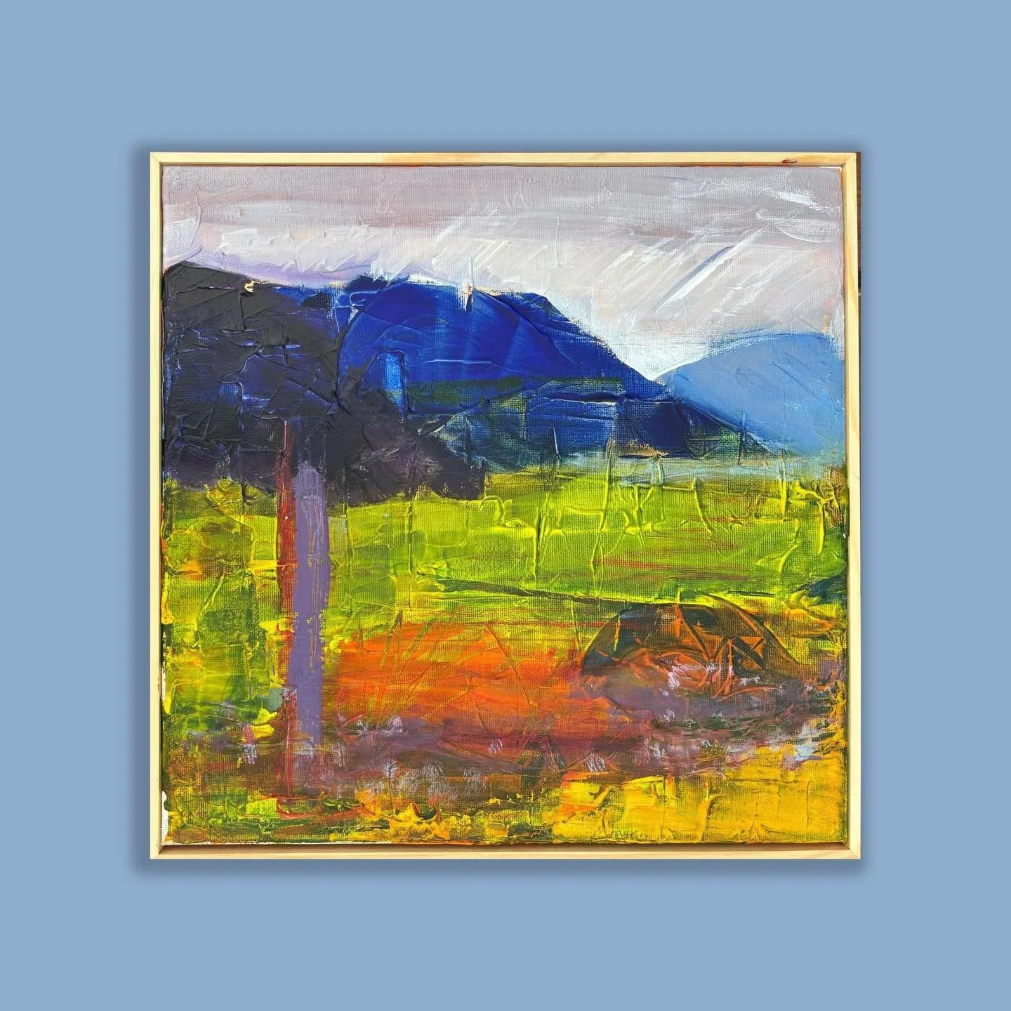 Day 54 of the #dothe100dayproject 

Getting ready to head off to Eniskillen in the morning. This is the painting that I submitted. The other shortlisted candidates&rsquo; works are fabulous!!! So happy to be included in the group along with three tal