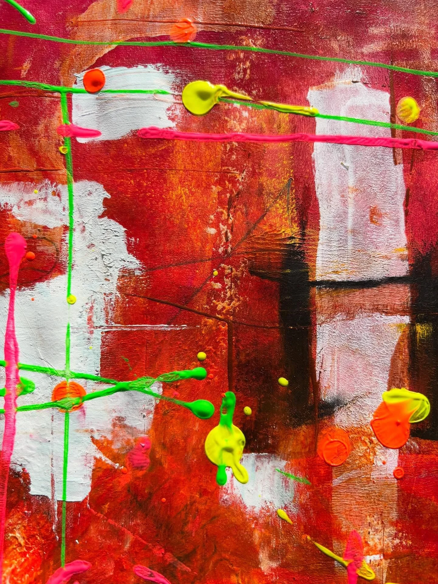 Day 58 of the #dothe100dayproject2026 

Sometimes it&rsquo;s just a detail that catches the eye.

#playcreatively 
#abstractartdetail 
#irishartists