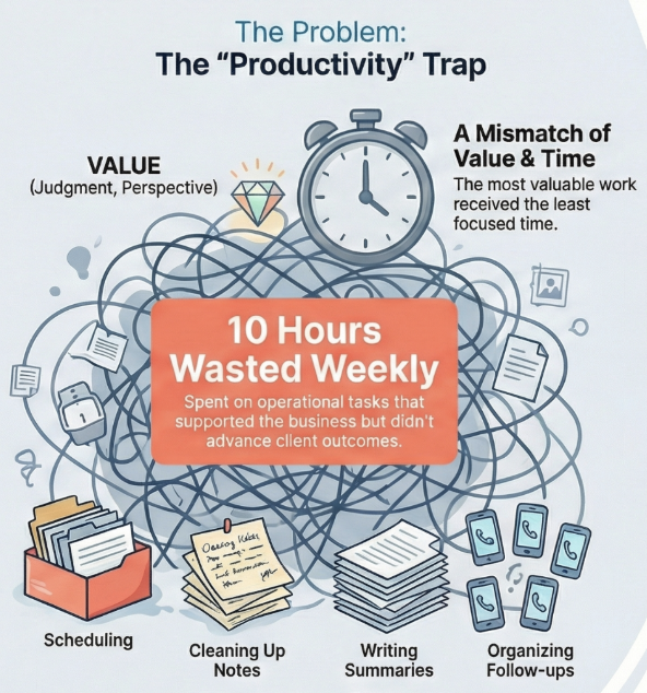 How I Reclaimed 40 Hours a Month to Do the Work That Actually Makes an Impact