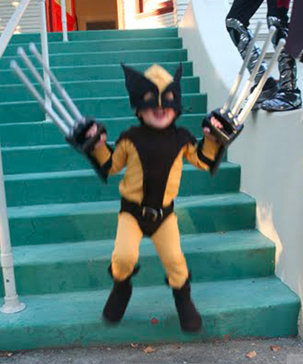 "Wolverine" costume that I made for my son