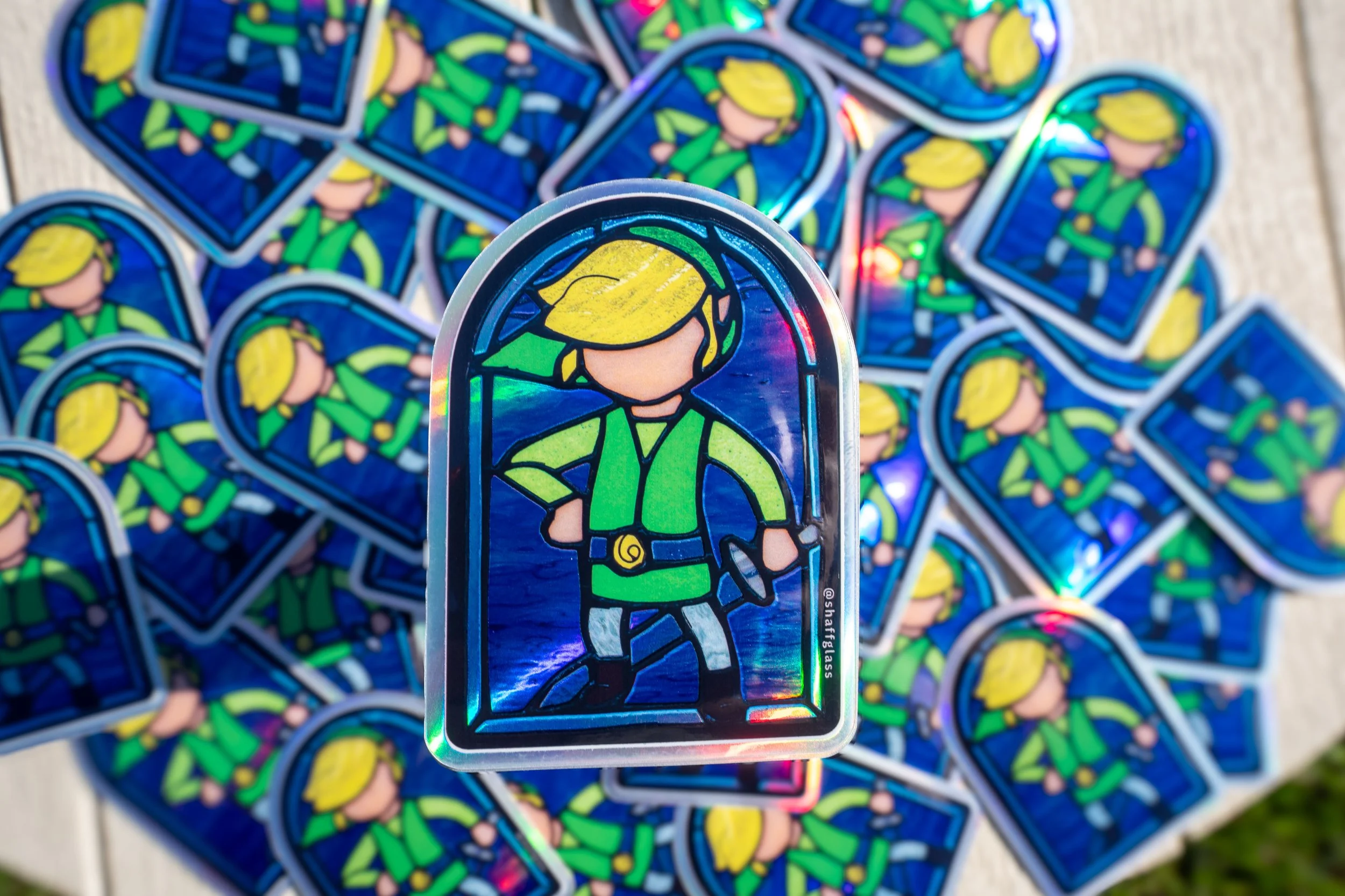 Legendary Sailing Hero Sticker