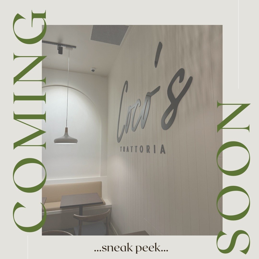 🍝✨ Sneak Peek Alert! ✨🍕

We're bringing a taste of Italy to town 🇮🇹 and we can't wait to share it with you! From handmade pasta to pizzas, every dish is crafted with love and authentic Italian flavors. 🥂🍝

Here's a little preview of what's comi