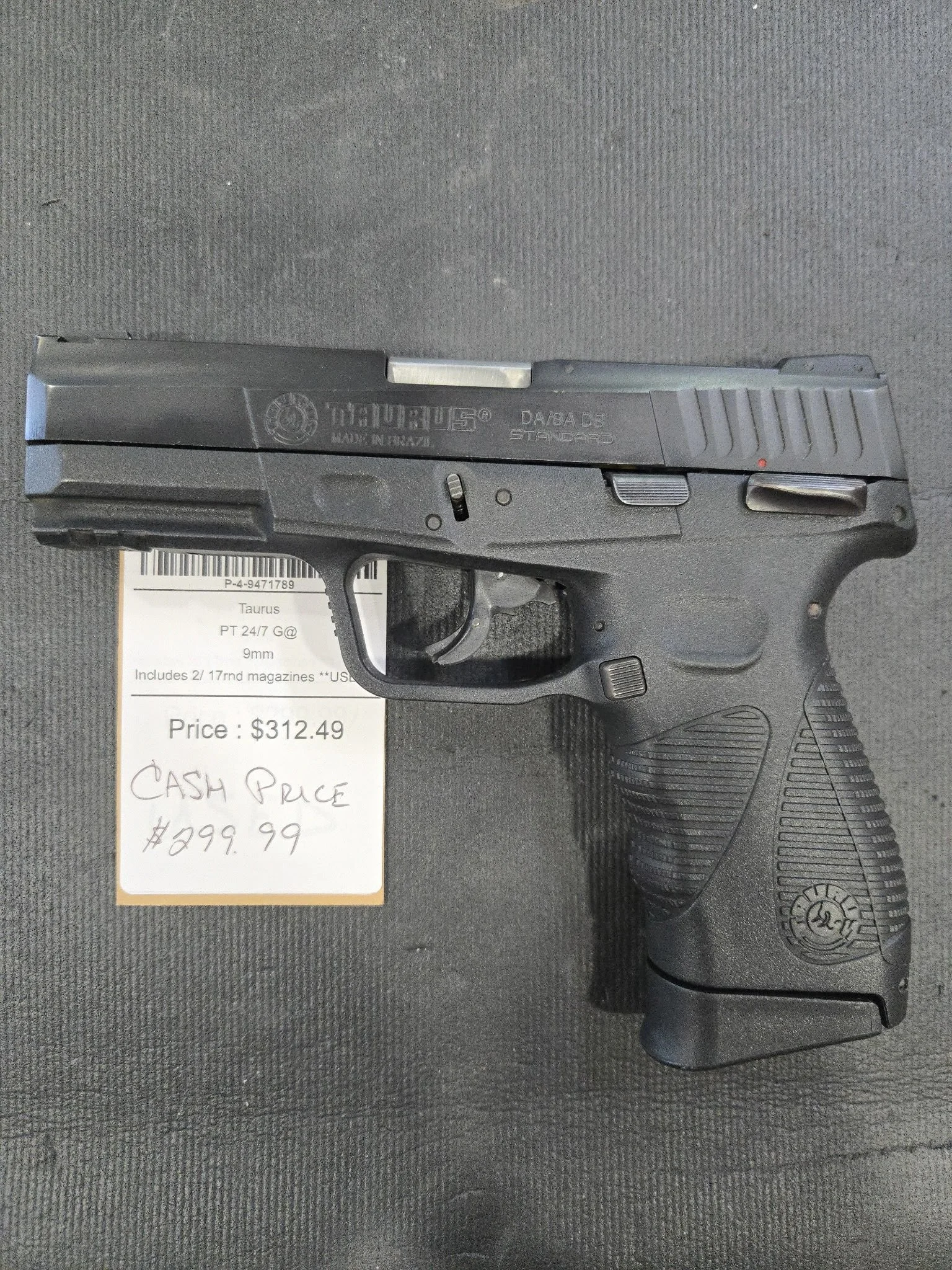Taurus PT 24/7 9mm (used)