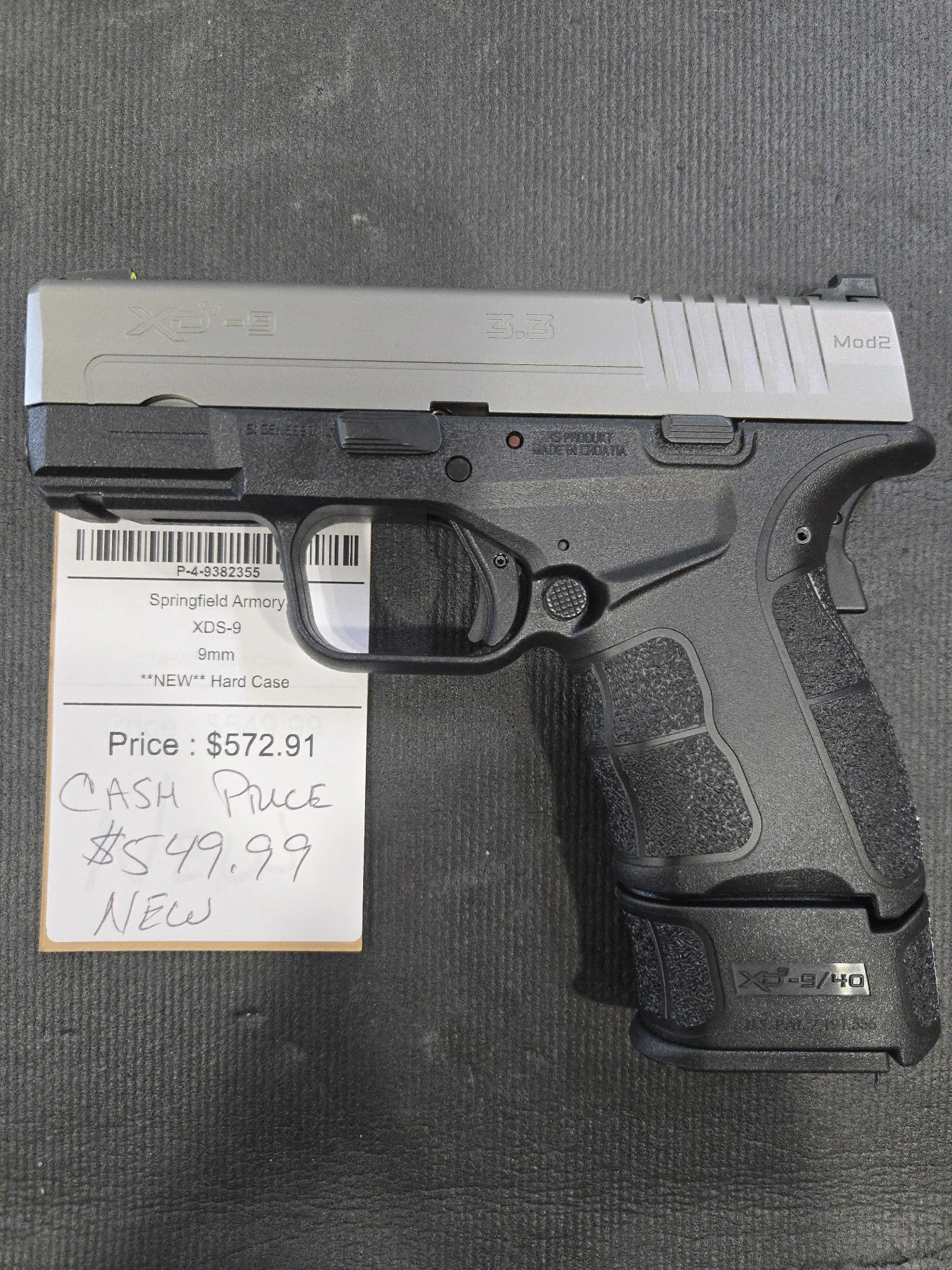 Springfield Armory XDS-9 9mm (new)