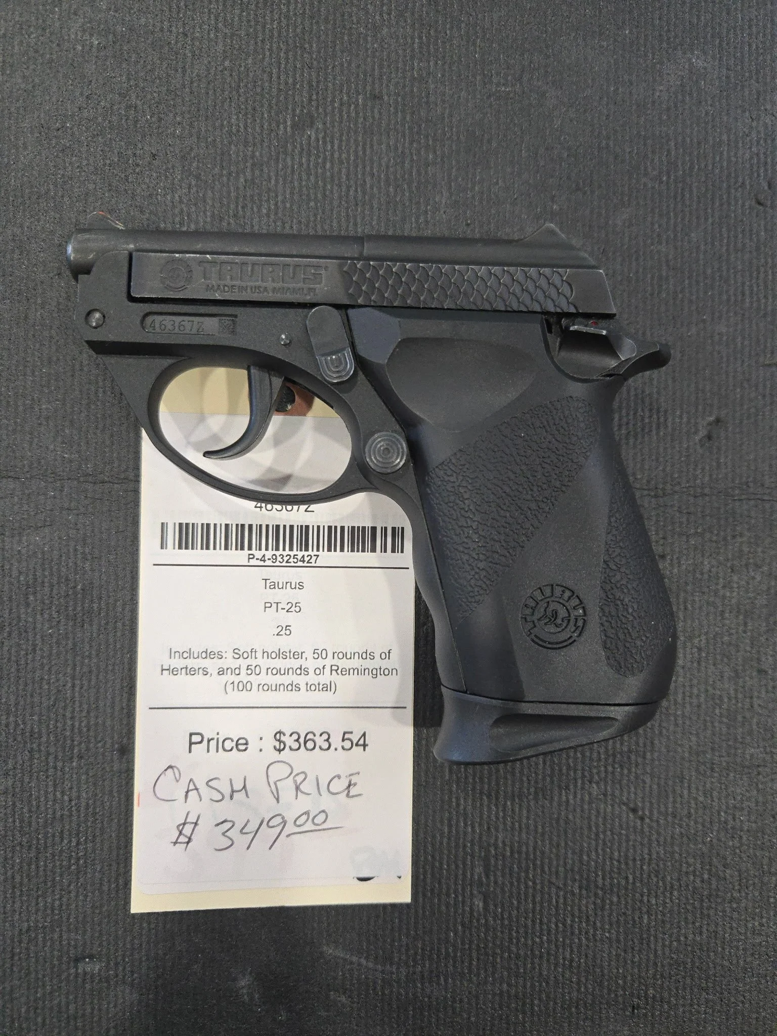 Taurus PT-25 .25