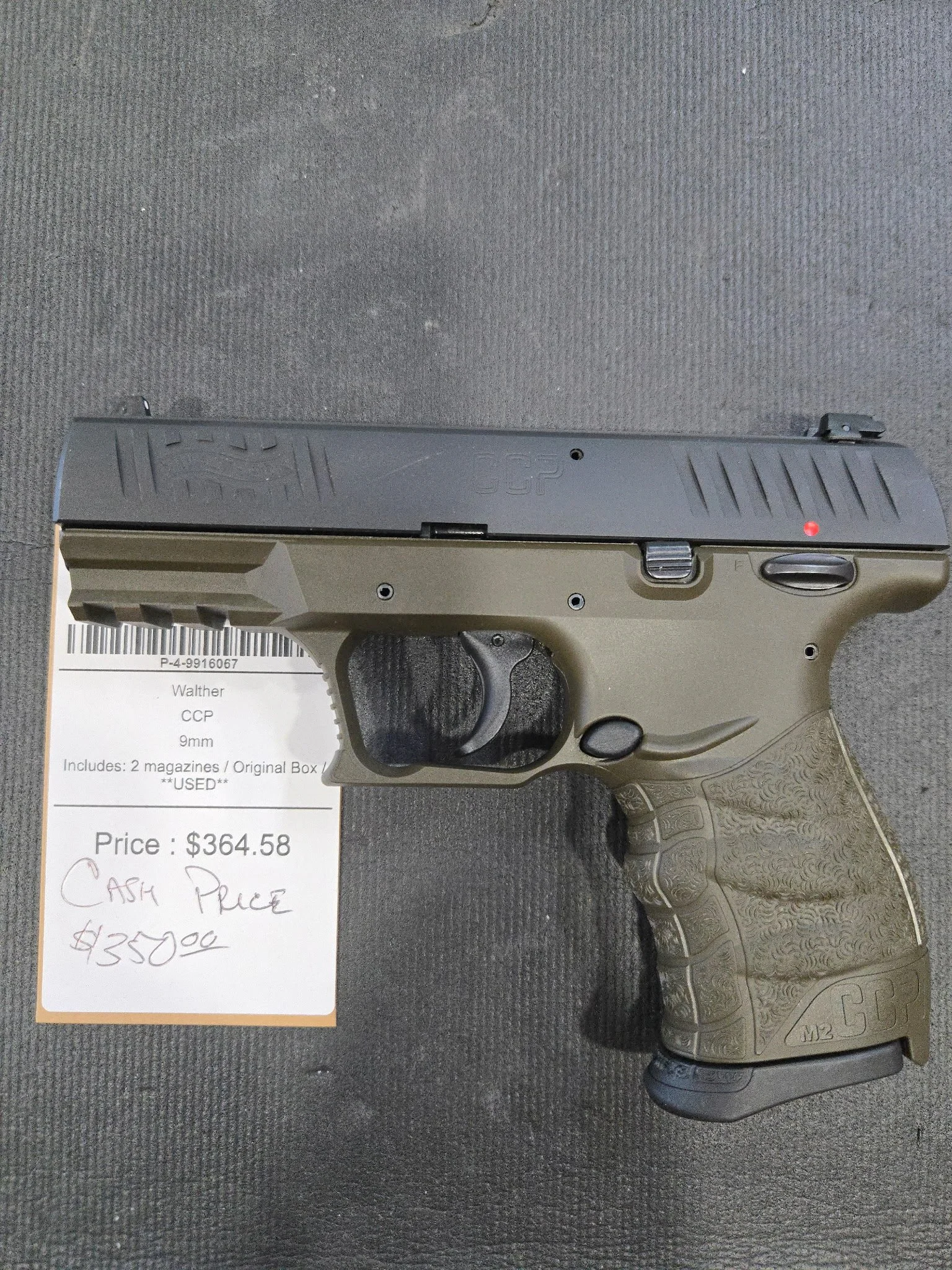 Walther CCP 9mm (used)