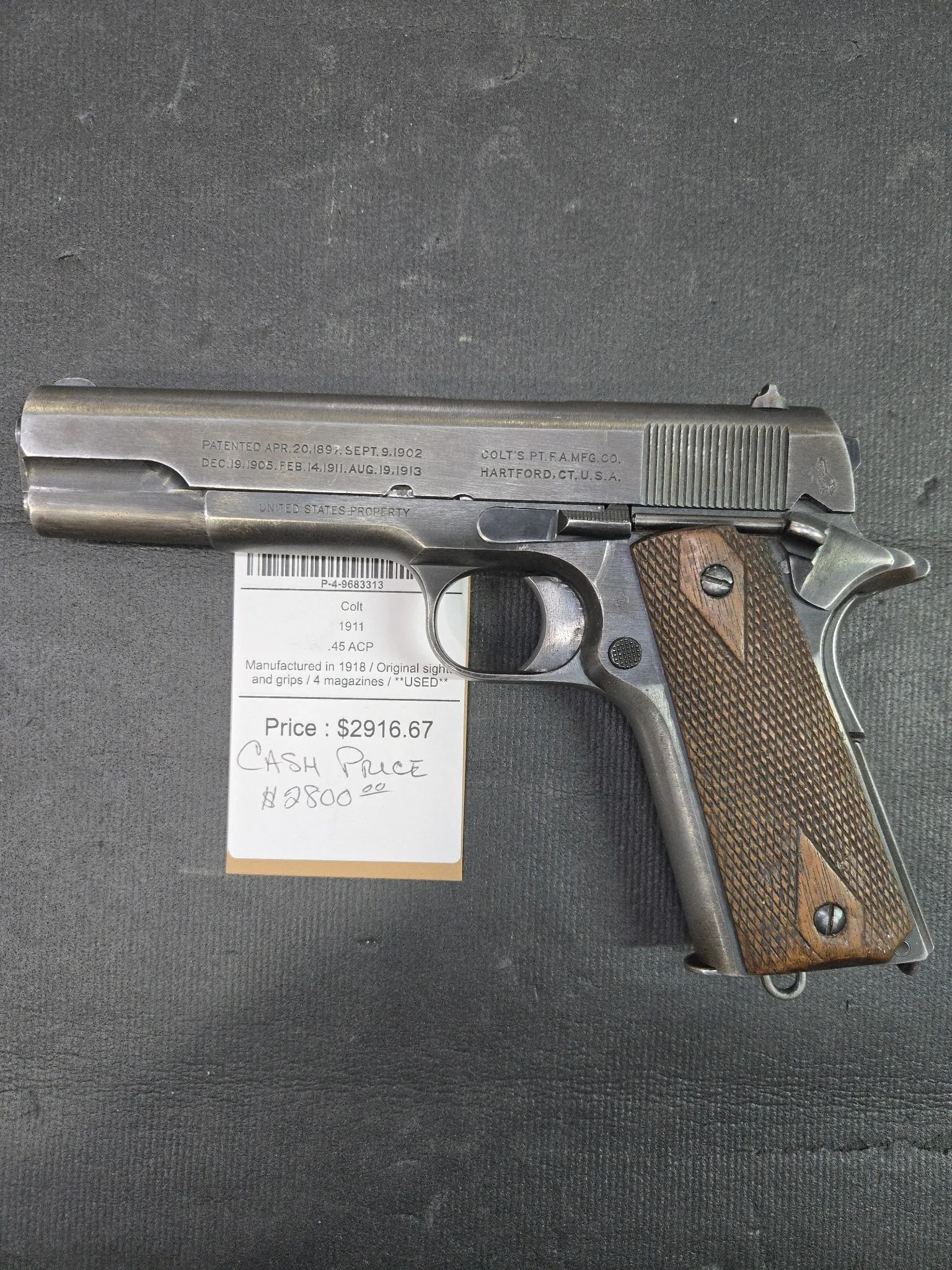Colt 1911 .45 ACP (used)