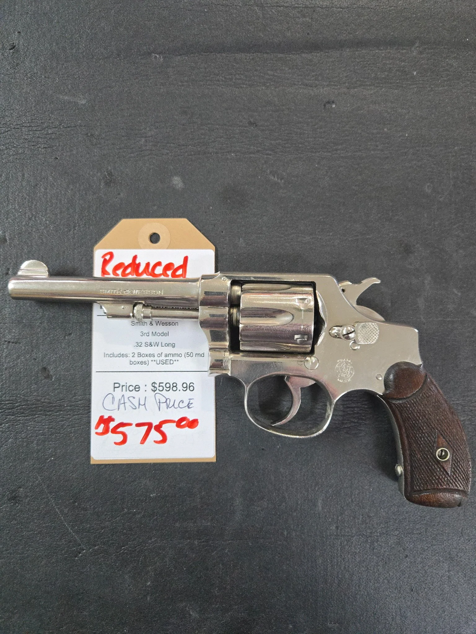 Smith & Wesson 3rd Model .32 S&W Long (used)