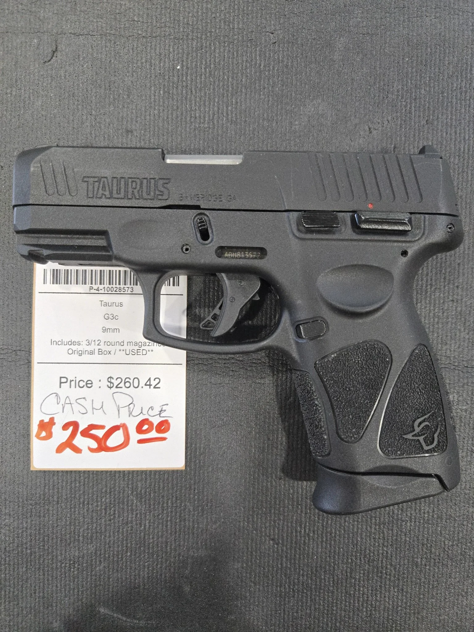 Taurus G3c 9mm (used)