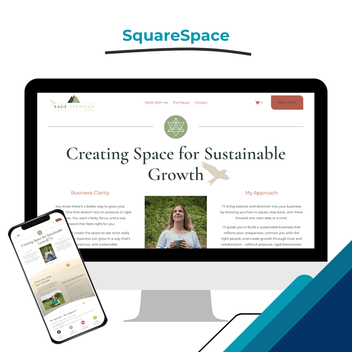 Sage Strategy Squarespace Website