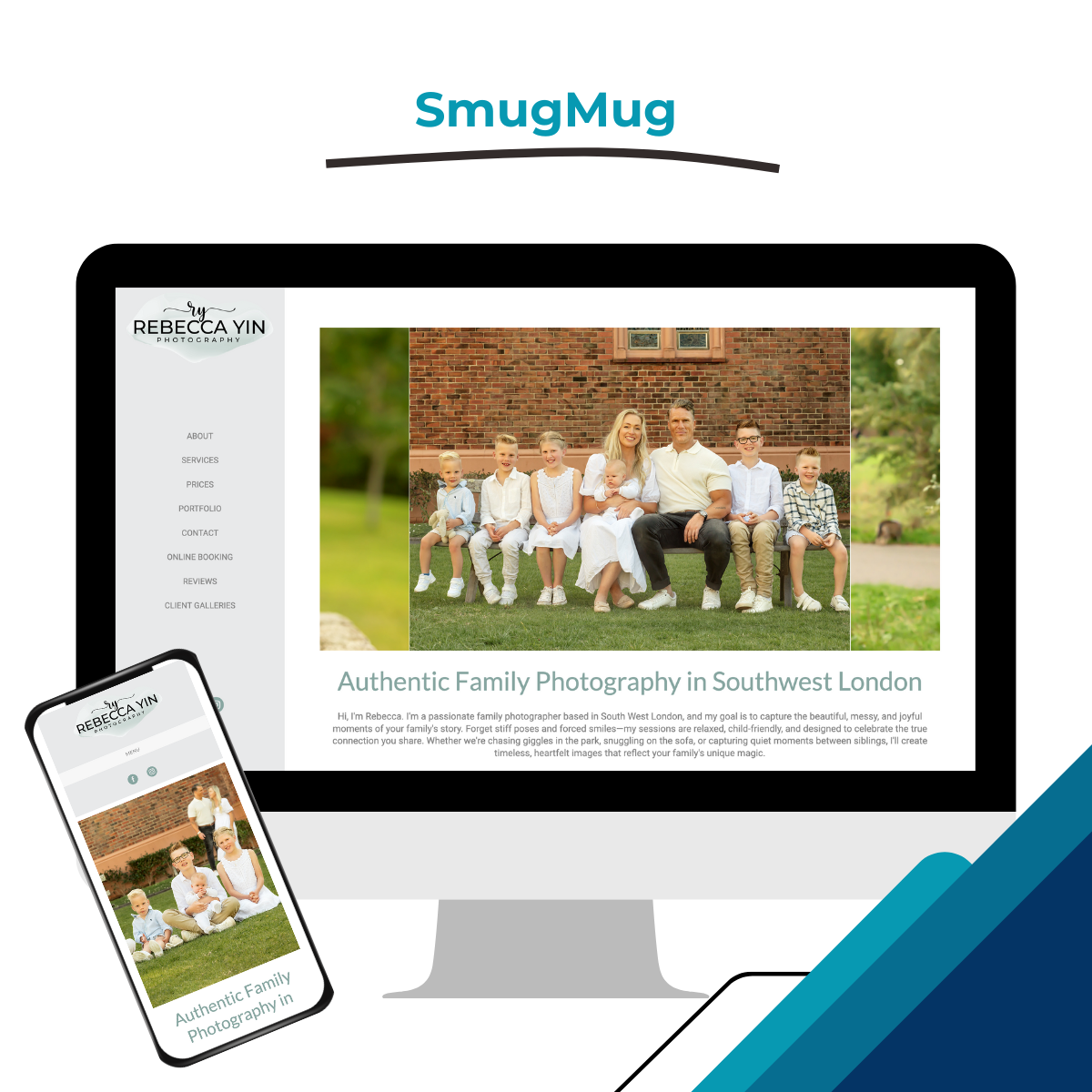 Rebecca Yin Photography – Business Setup & SmugMug Website Enhancement