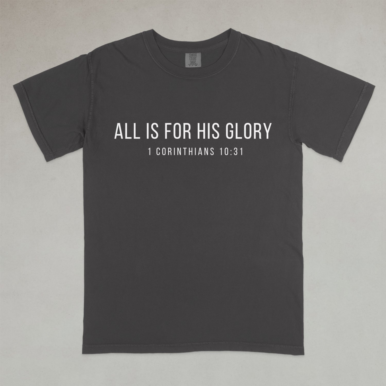 ALL IS FOR HIS GLORY