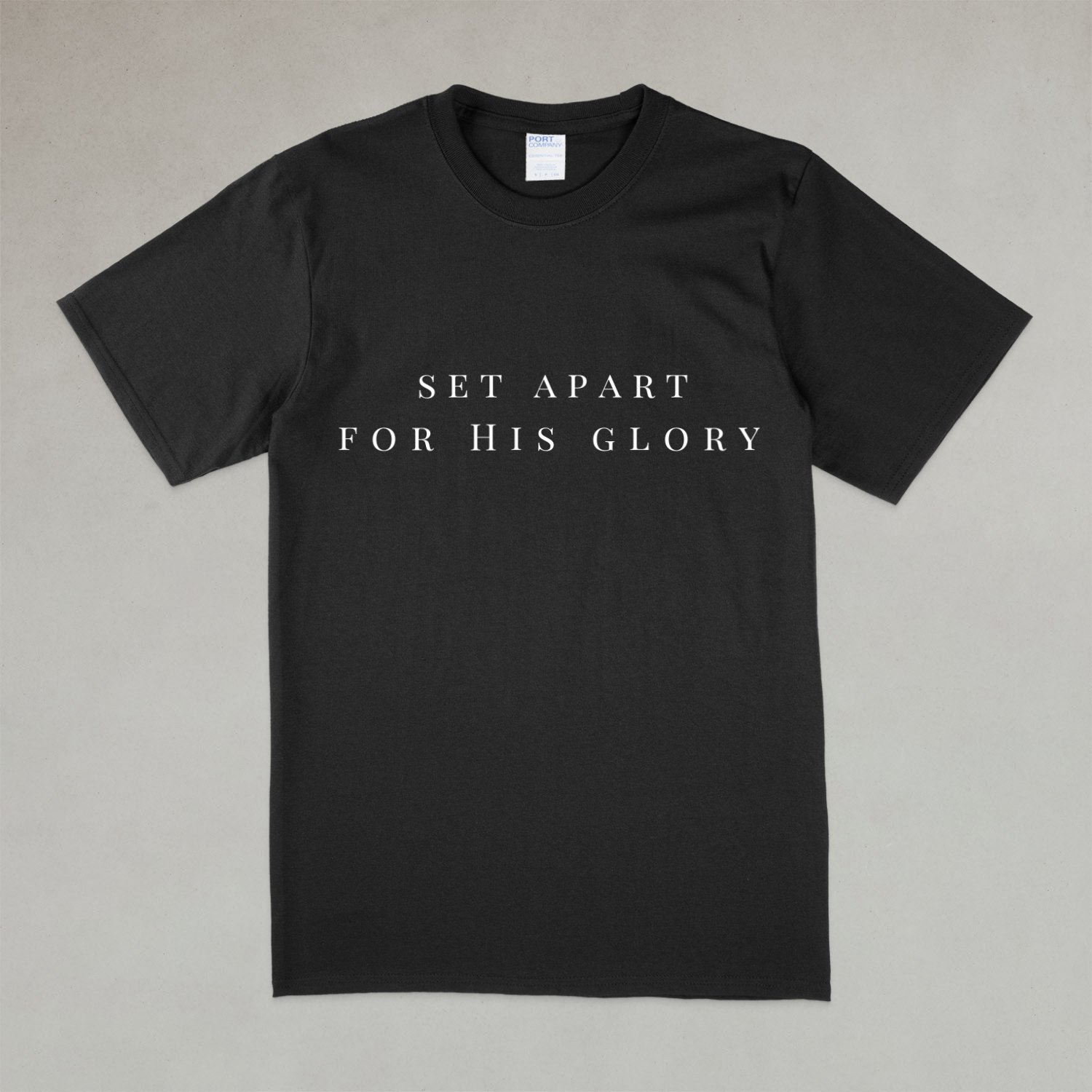 Kids shirt- set apart for His glory