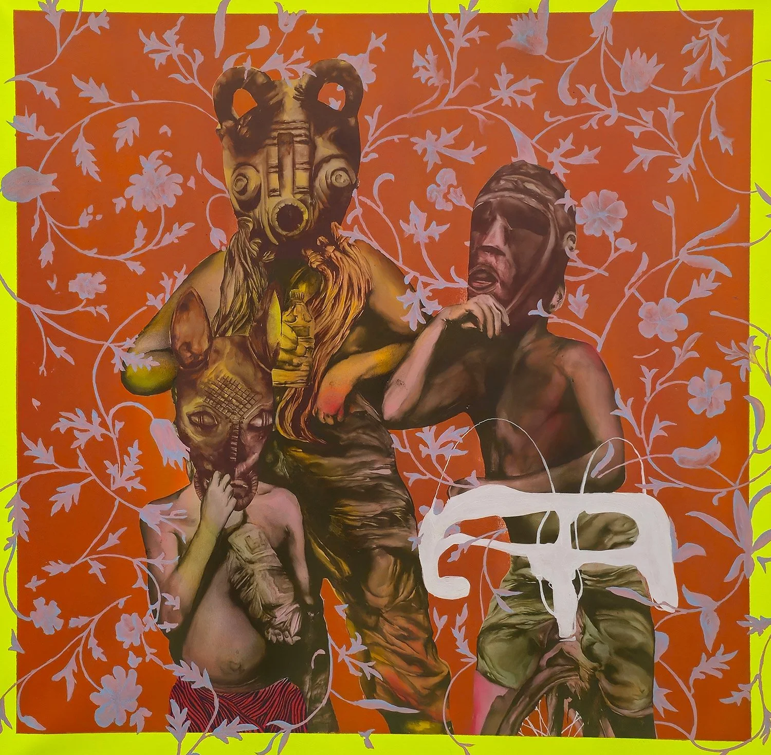 unos titeres, 2026 by Moncho 1929 for his exhibit at solo.