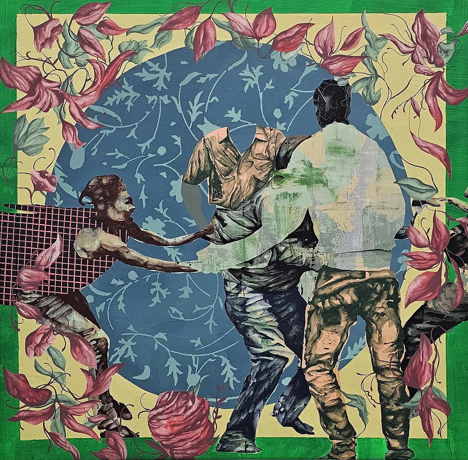 A portrait of when, painting by Moncho 1929 at solo gallery, san pedro