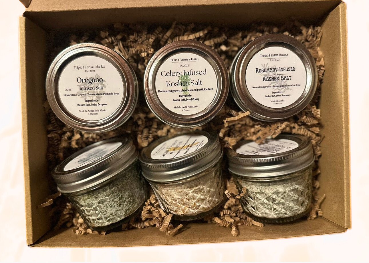 Alaskan Harvest Infused Salt Collection