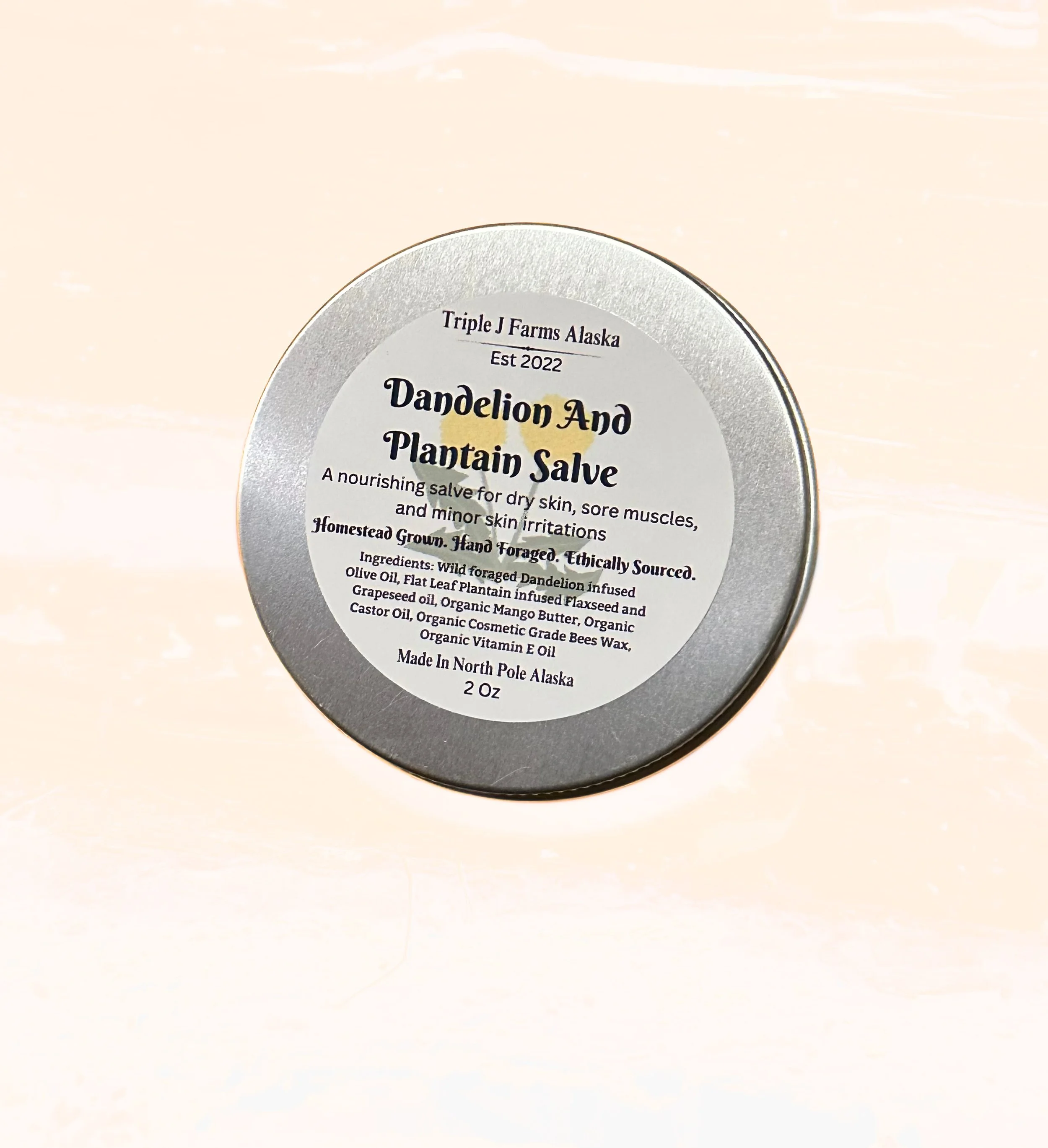 Dandelion and Plantain salve