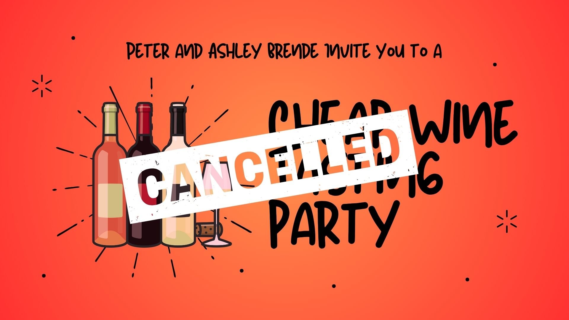 [Fun Party] Cheap Wine Tasting Party