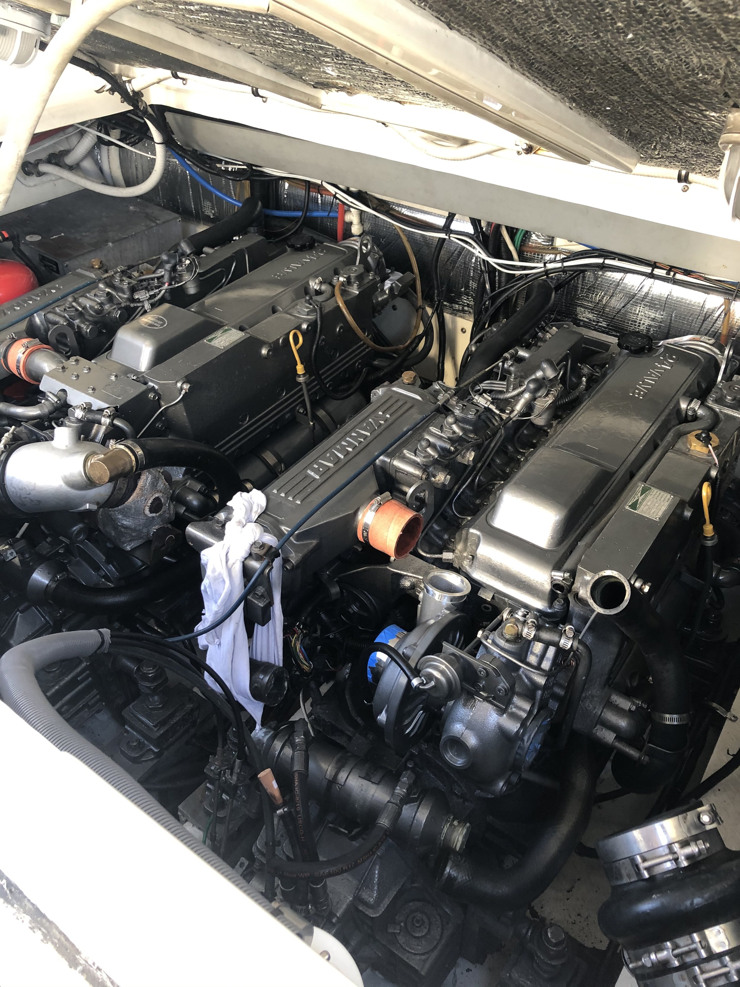 Yanmar 6LP turbo replacement.