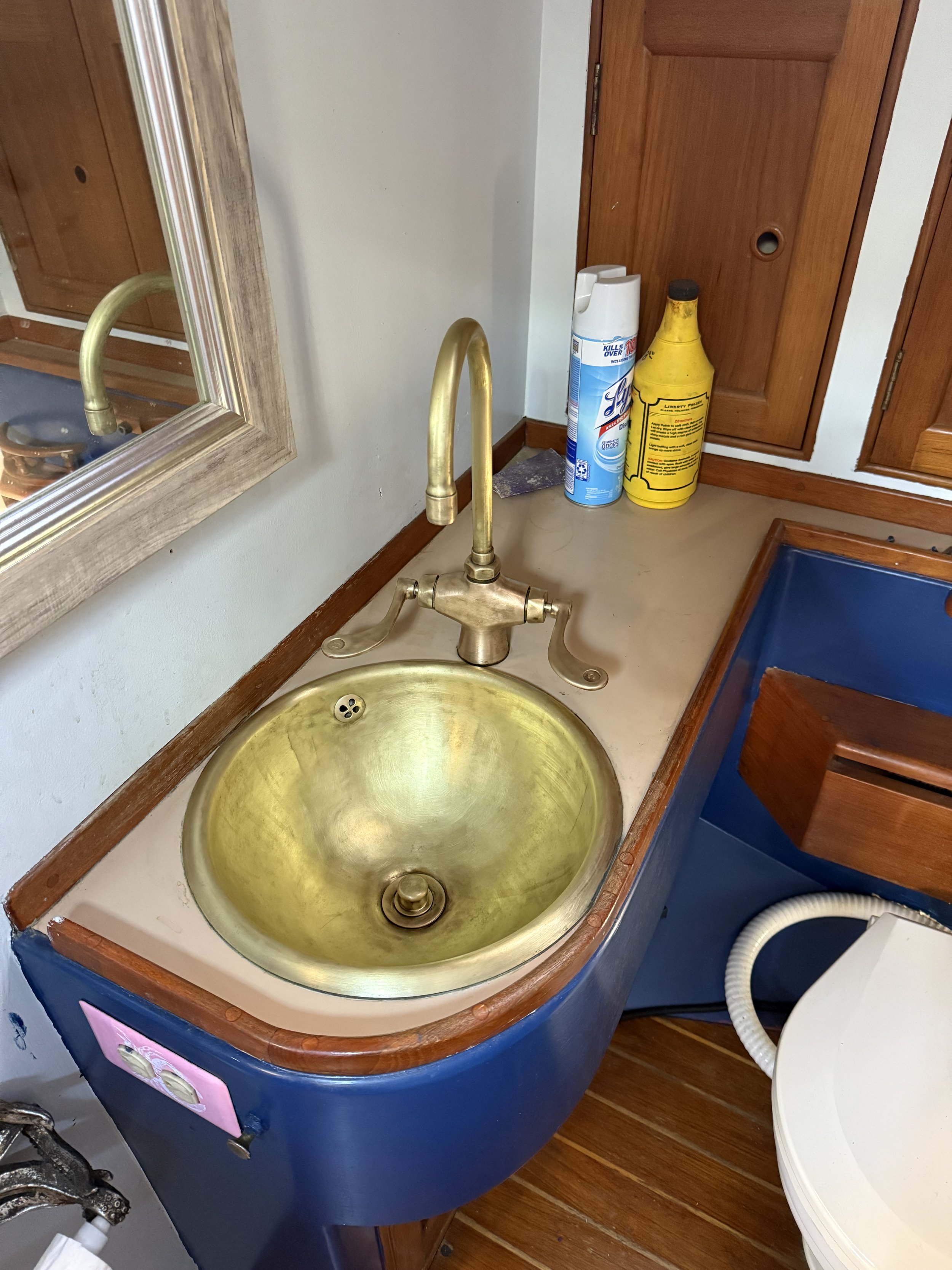 Sink restoration "After" picture.