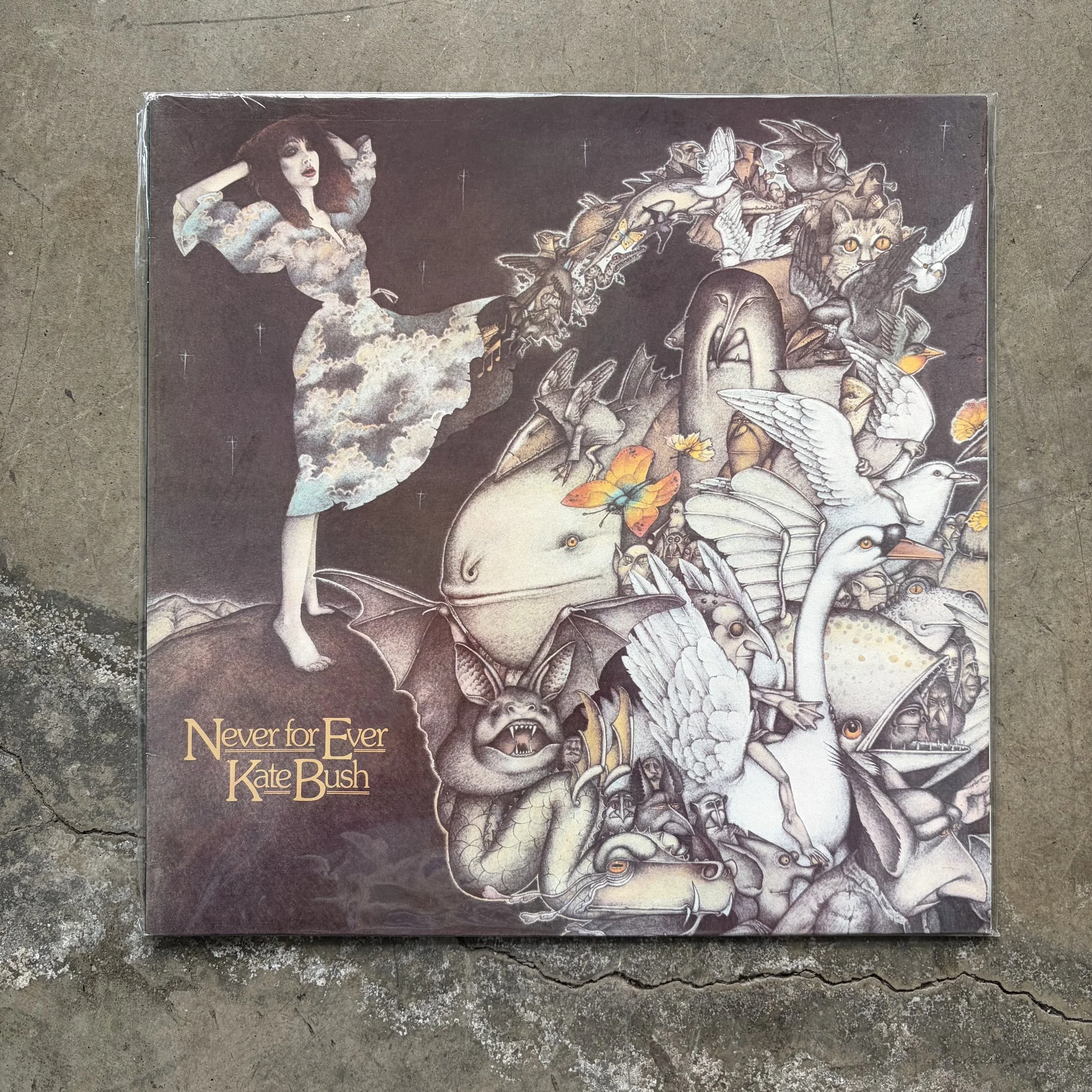 Kate Bush - Never for Ever LP (used)