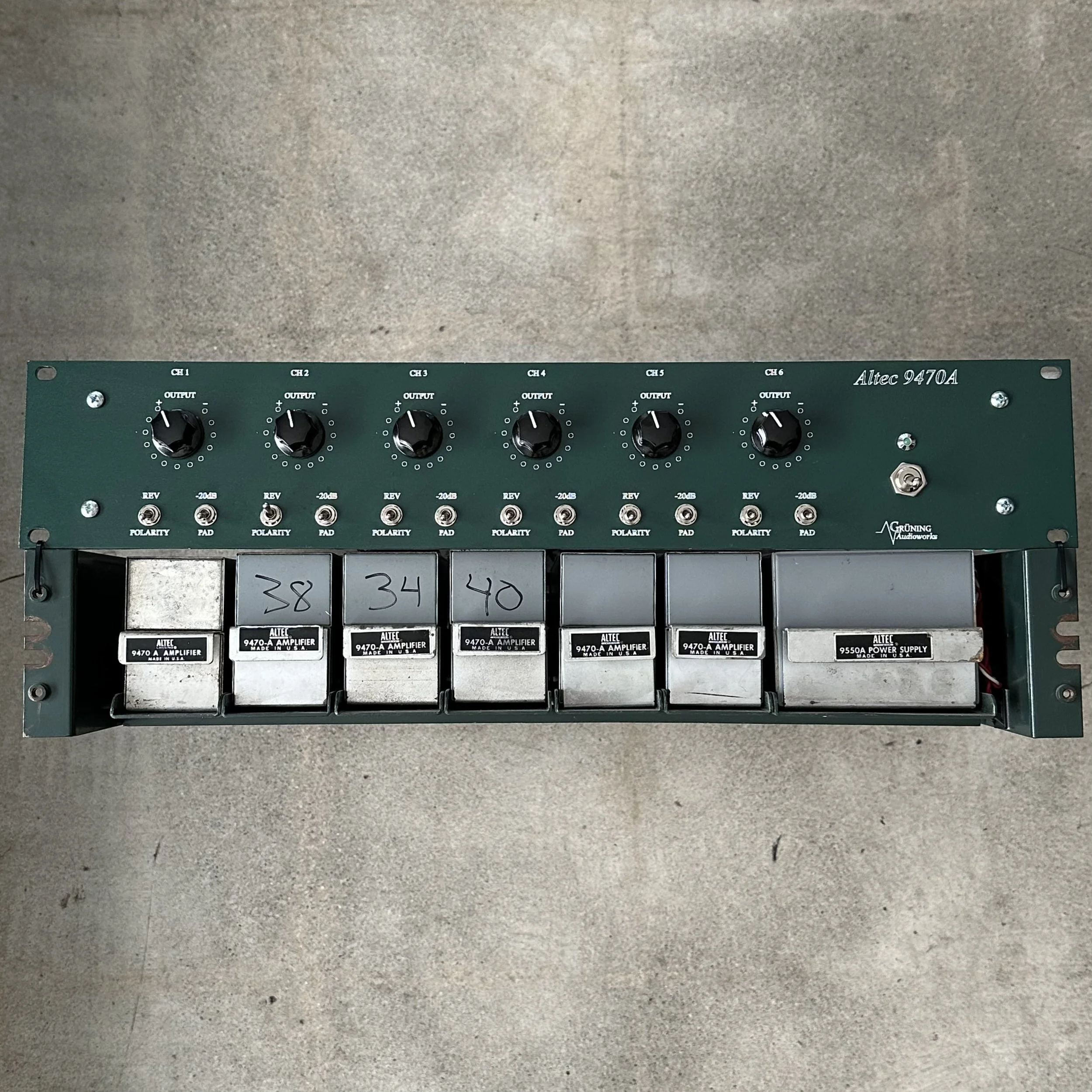 Altec 9470A Rack (Vintage)