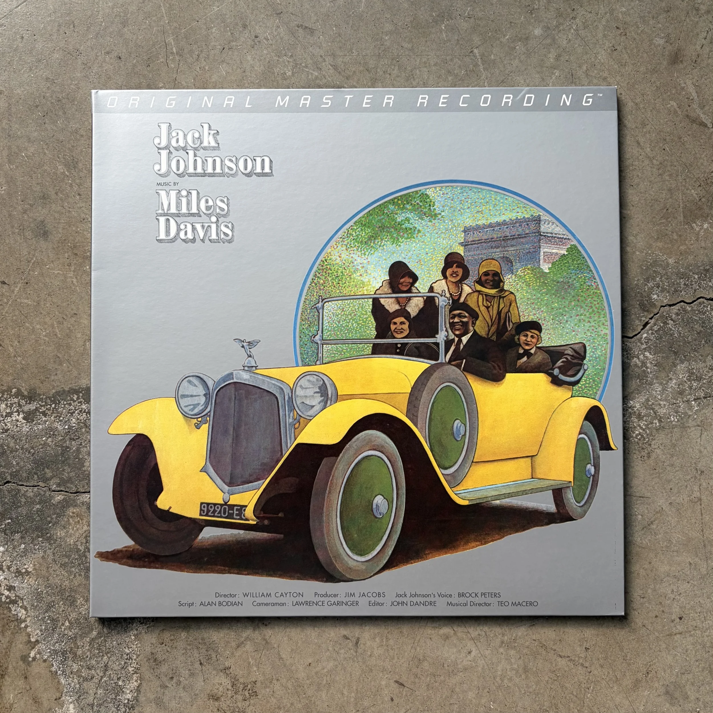 Miles Davis - Jack Johnson Mofi LP