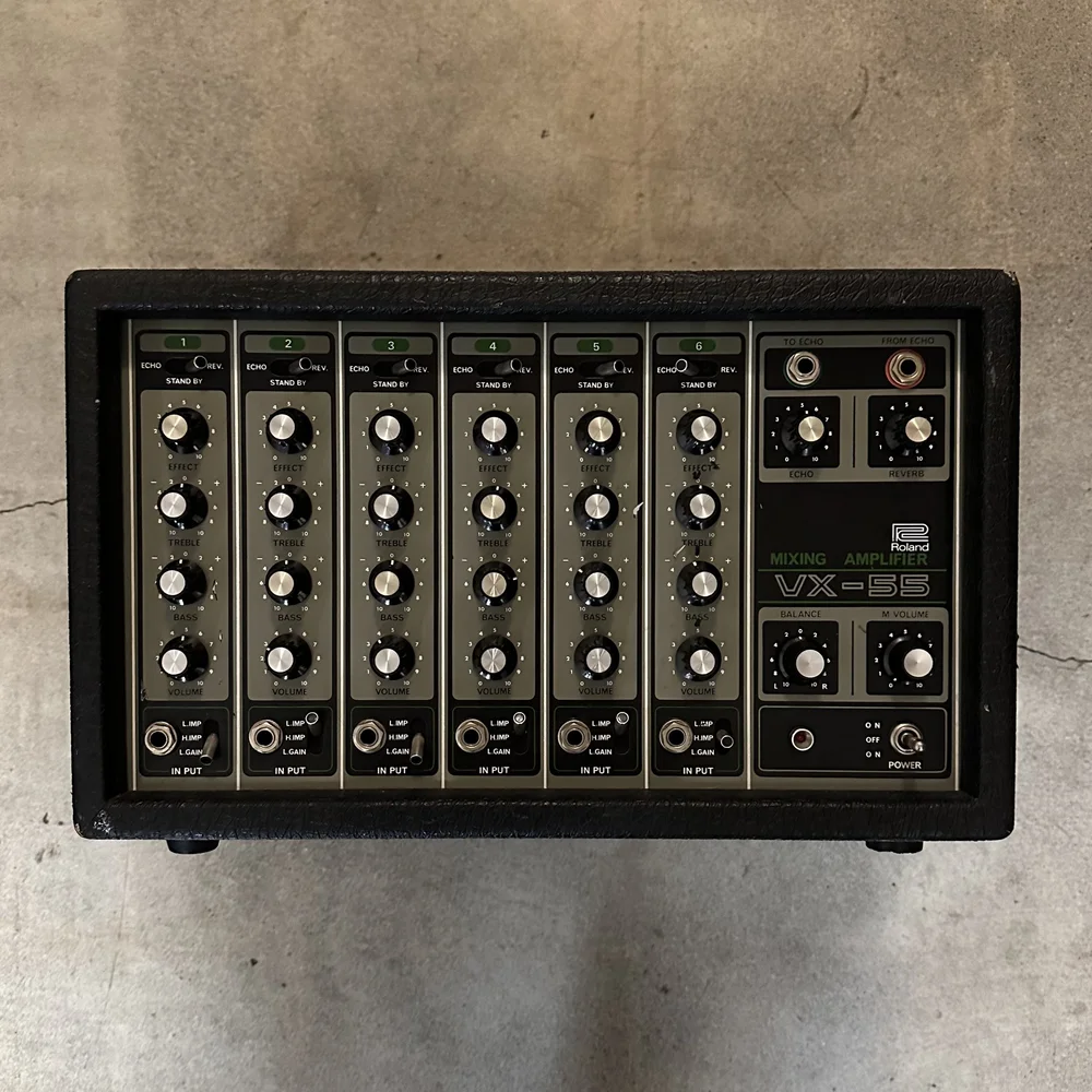Roland ミキシングアンプ　VX-55 Roland VX-55 (Vintage) — Uniform Music